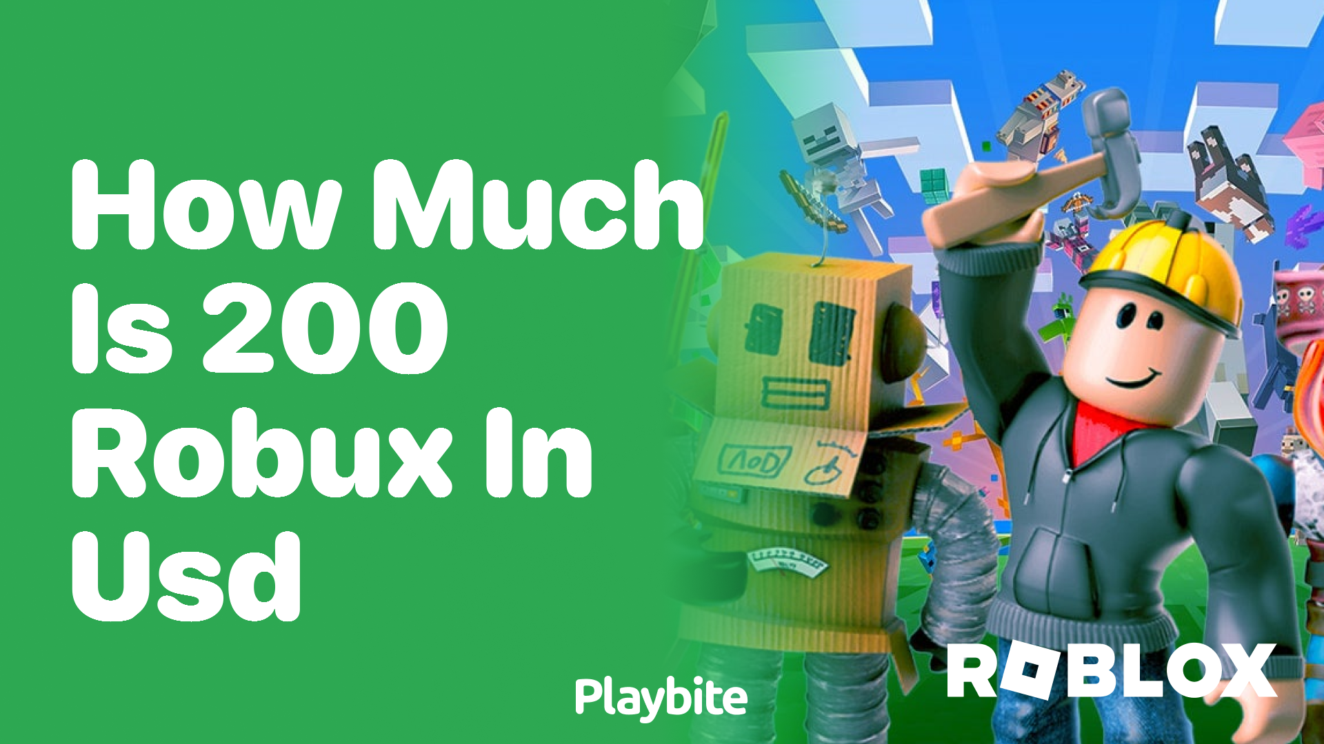 How Much is 200 Robux in USD? - Playbite