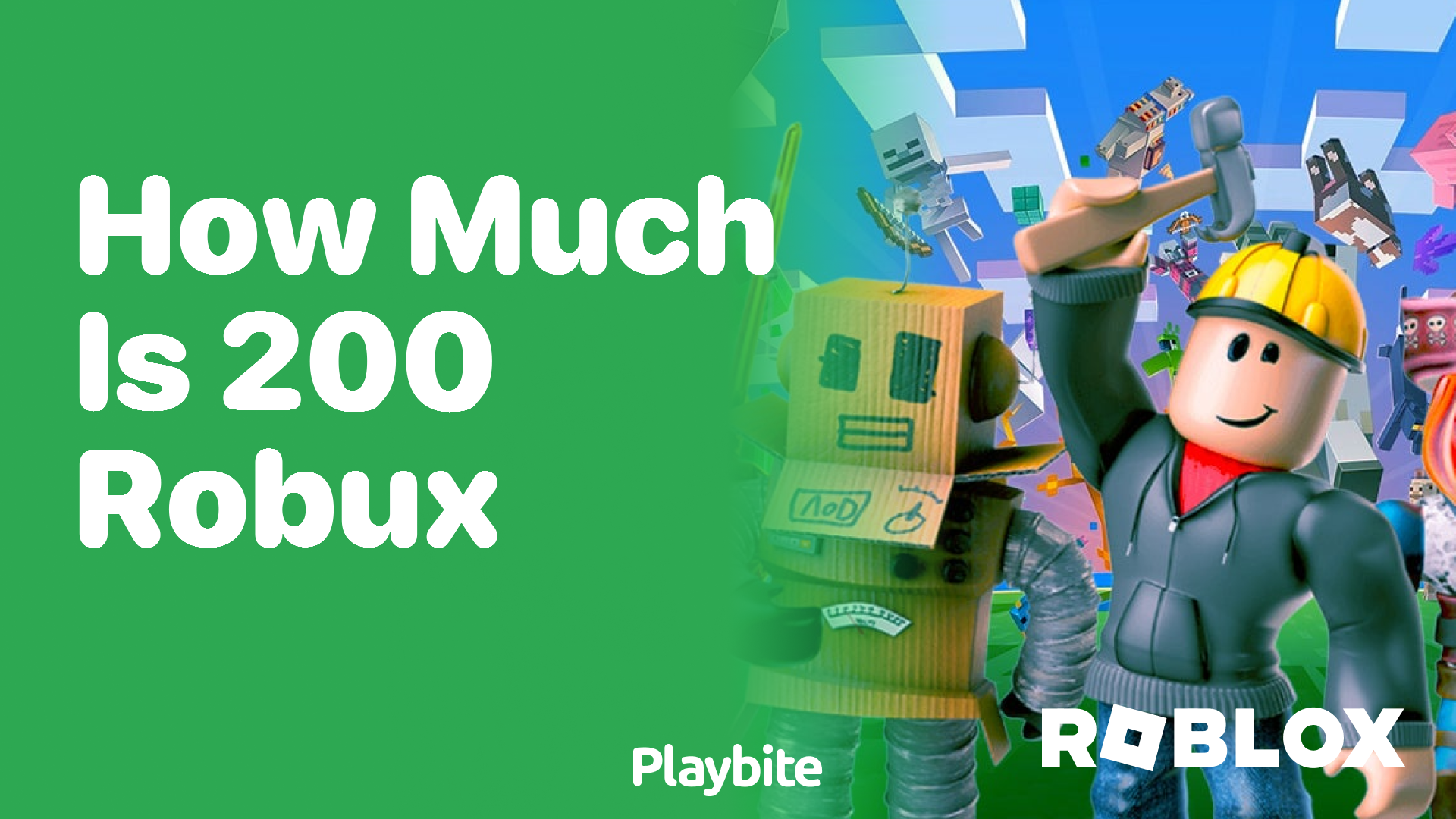 How Much is 200 Robux? - Playbite