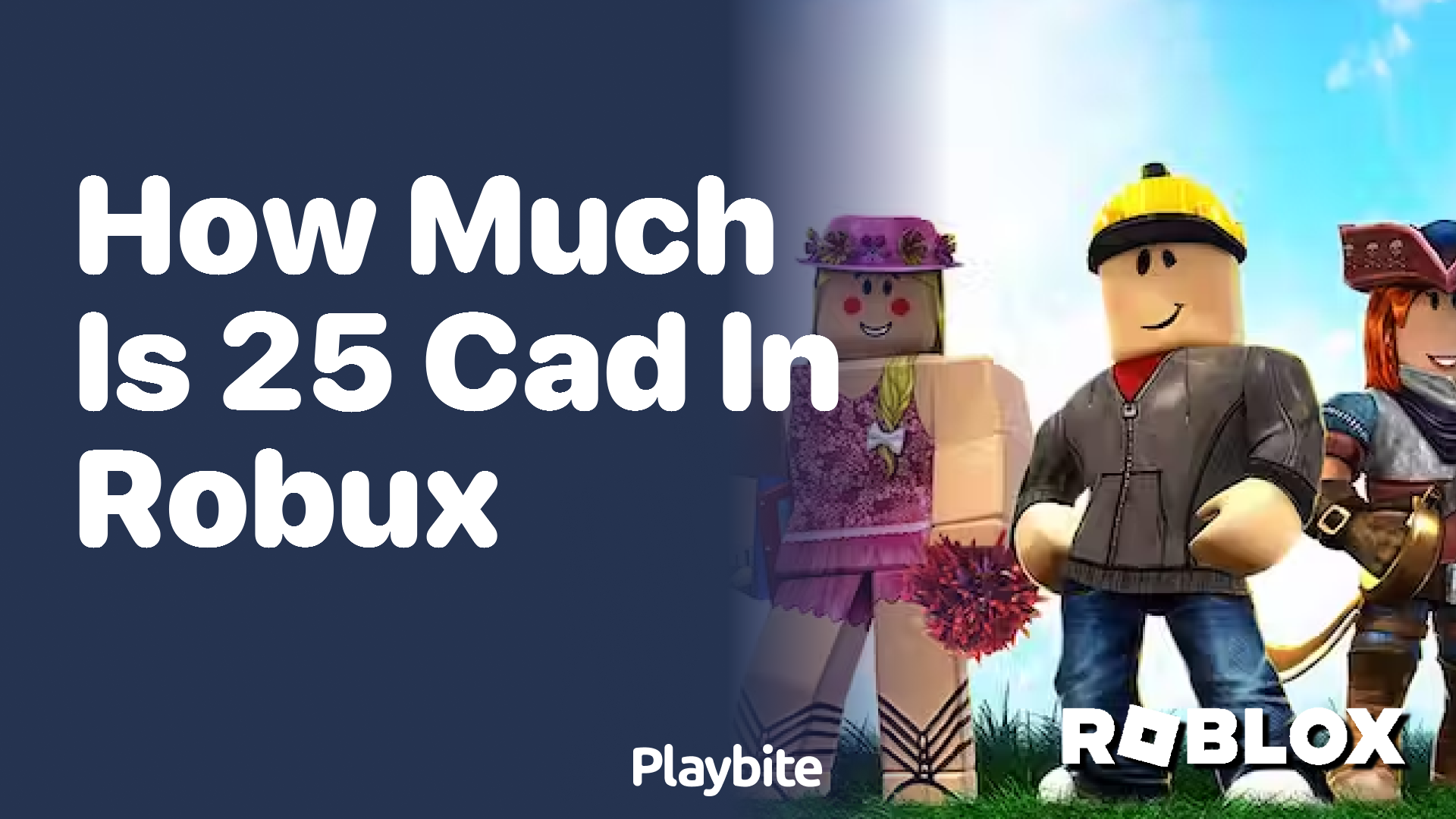 How Much is 25 CAD in Robux?