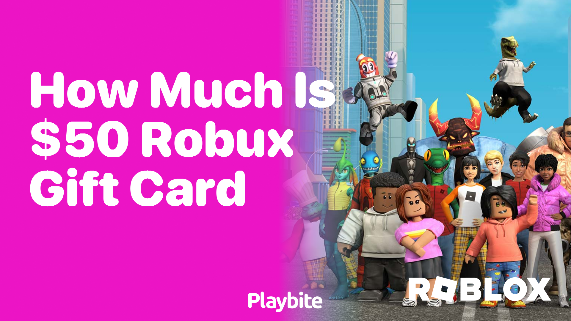 How Much is a $50 Robux Gift Card?