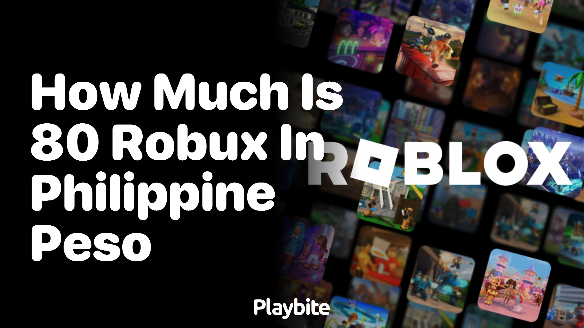 How Much is 80 Robux in Philippine Peso?