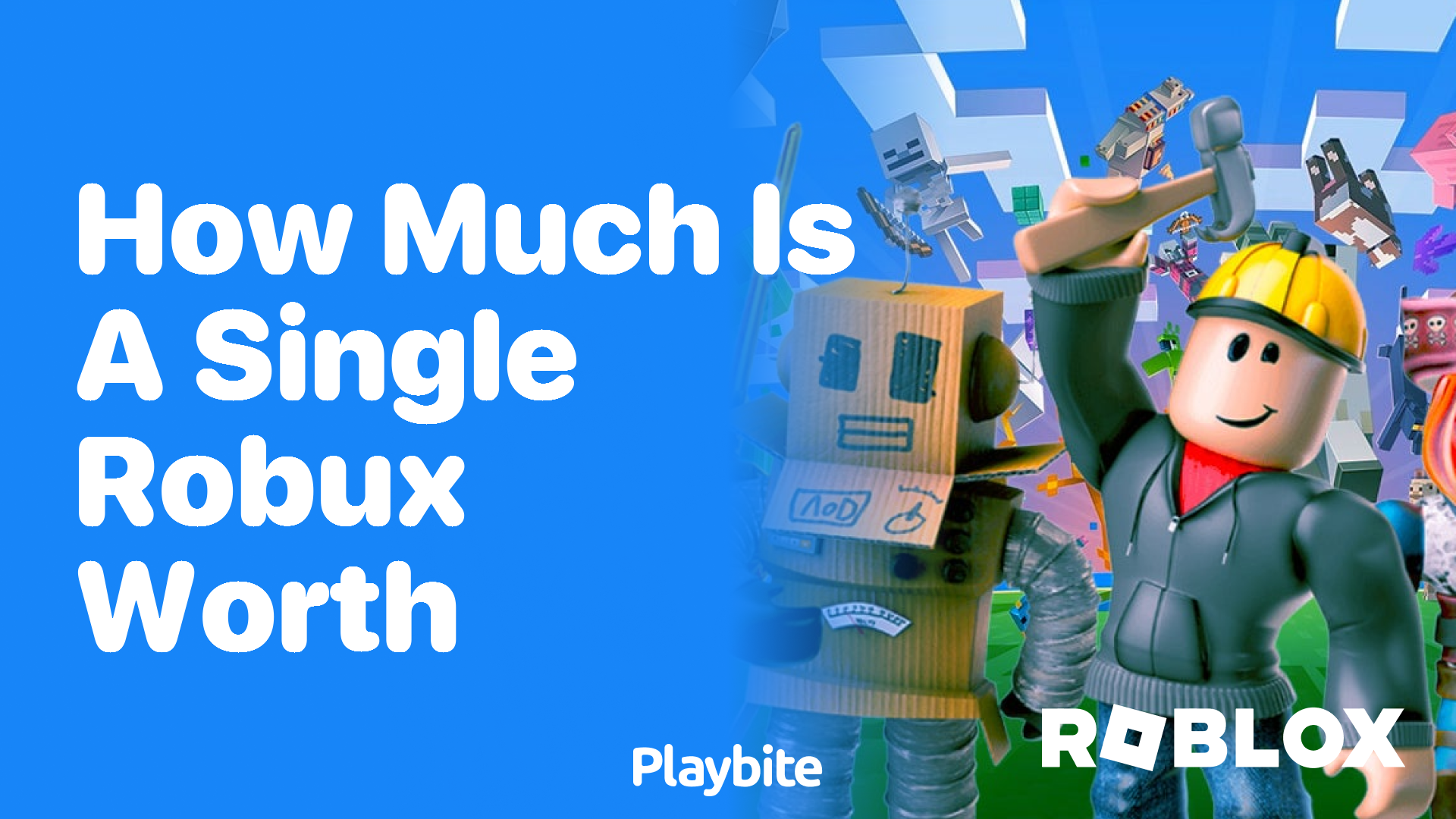 How Much Is a Single Robux Worth in Real Money?