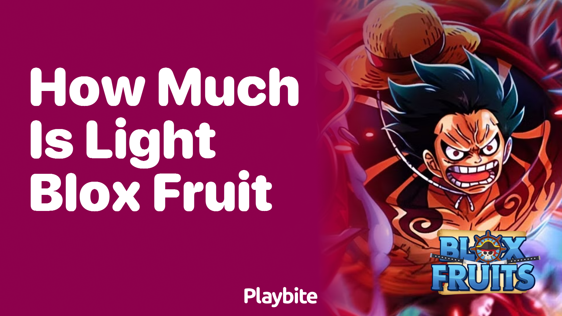 light blox fruit vs anime