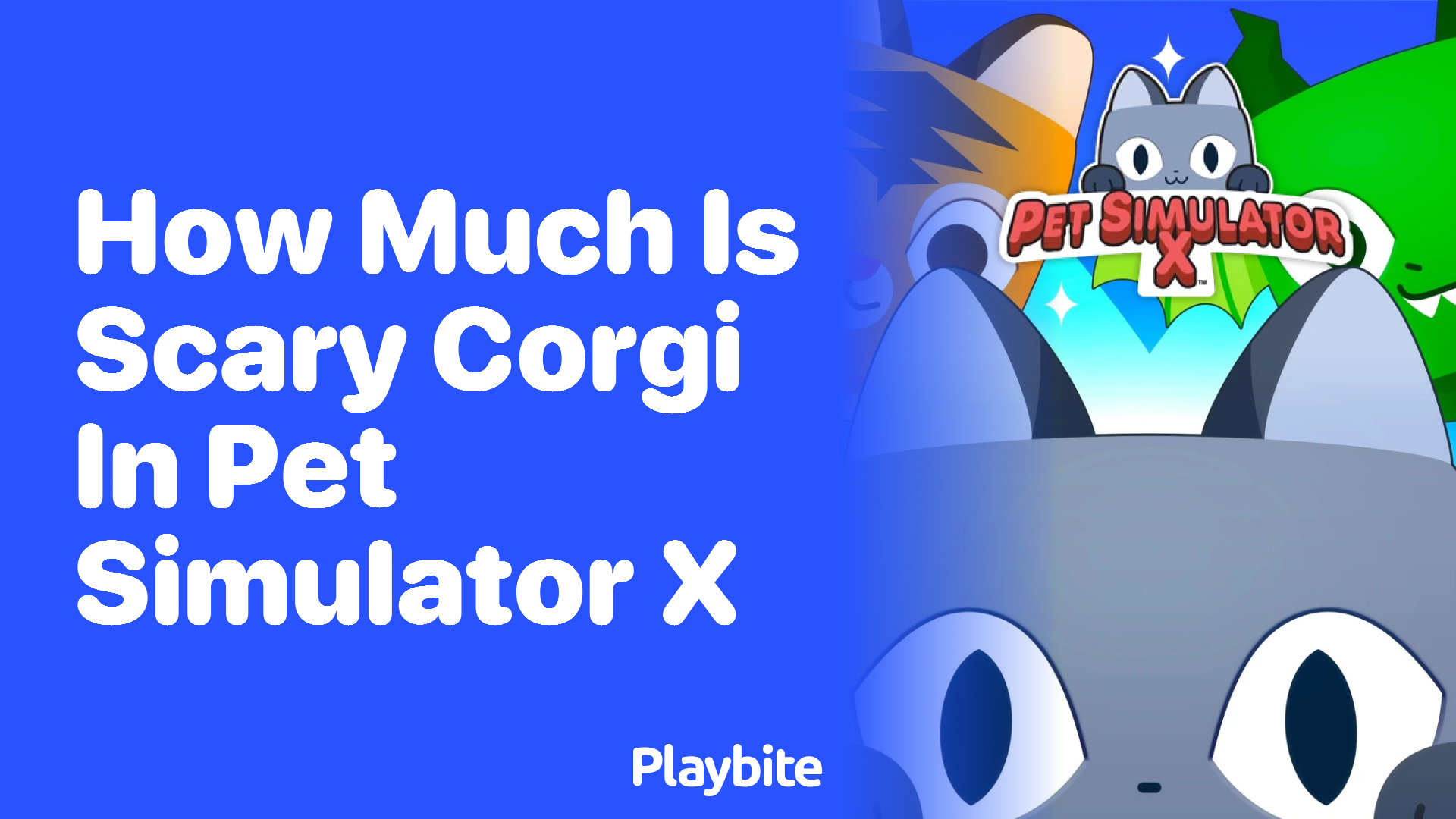 How Much Is Scary Corgi in Pet Simulator X?