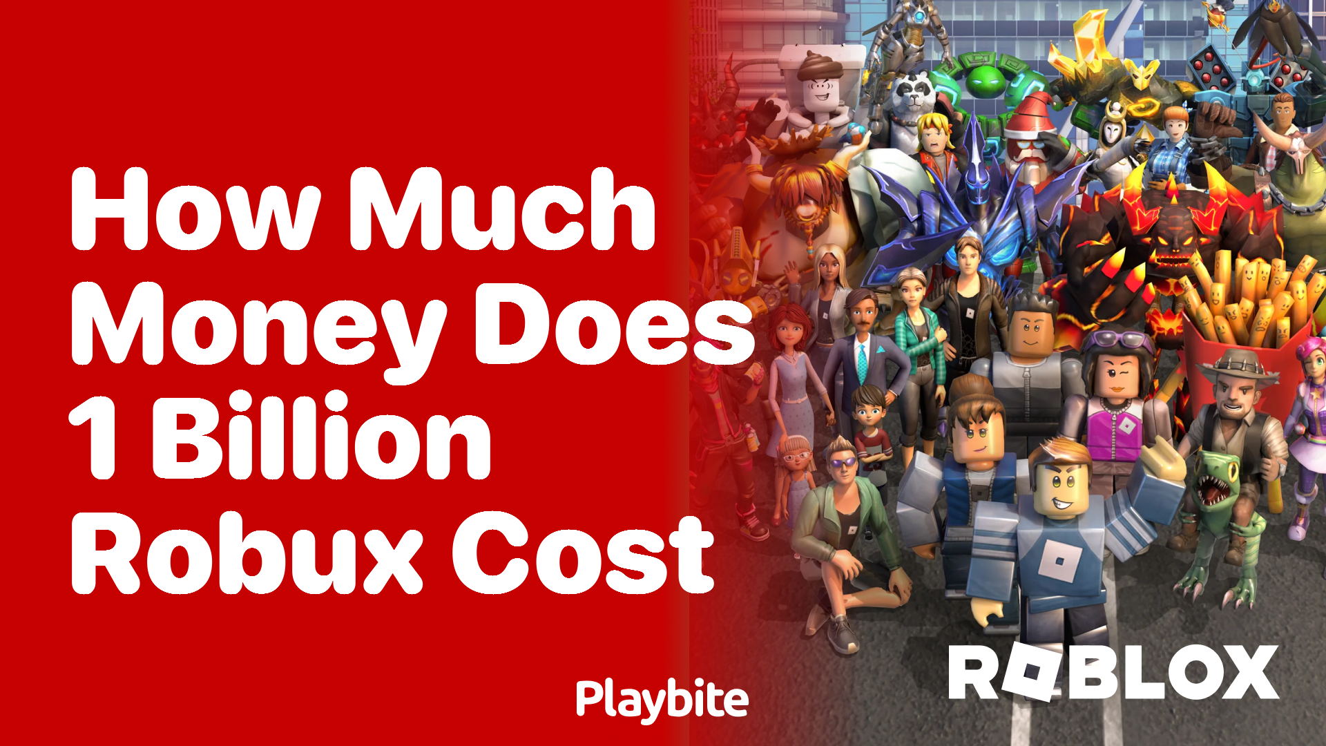 How Much Money Would 1 Billion Robux Cost?