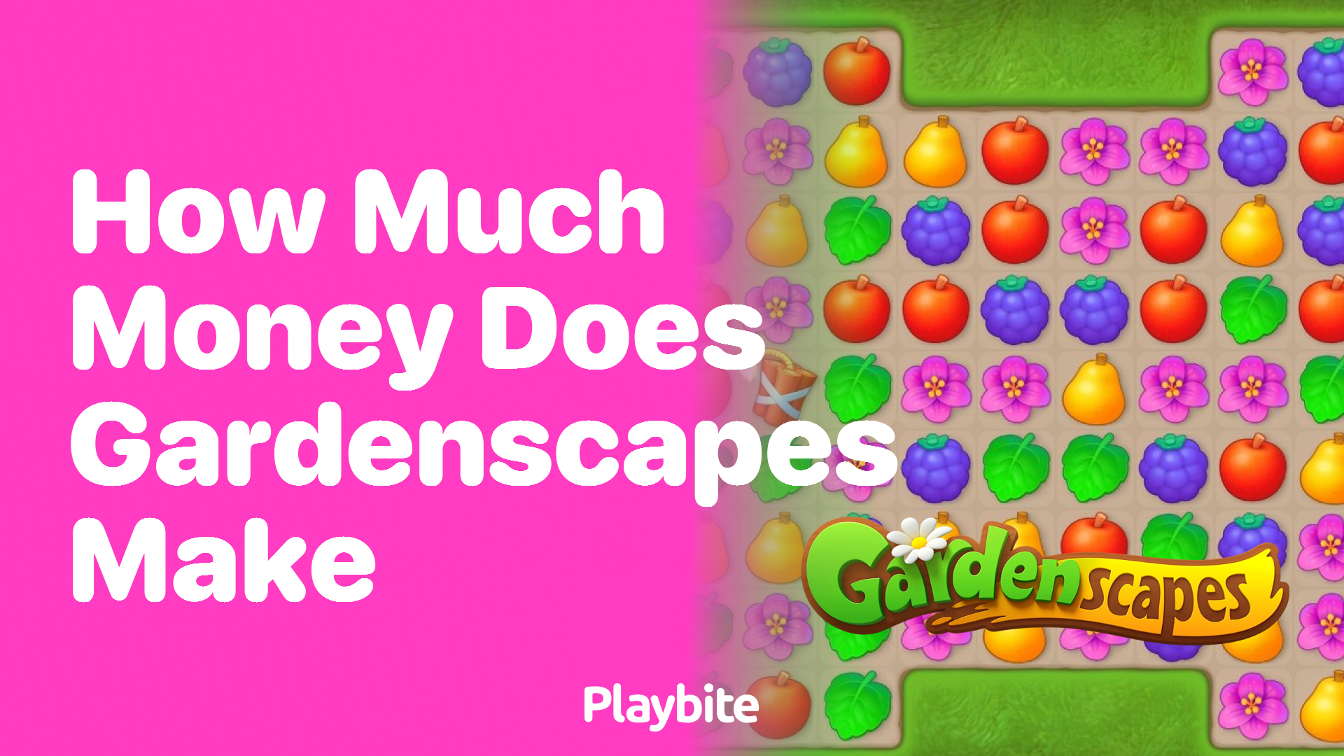 How Much Money Does Gardenscapes Make?