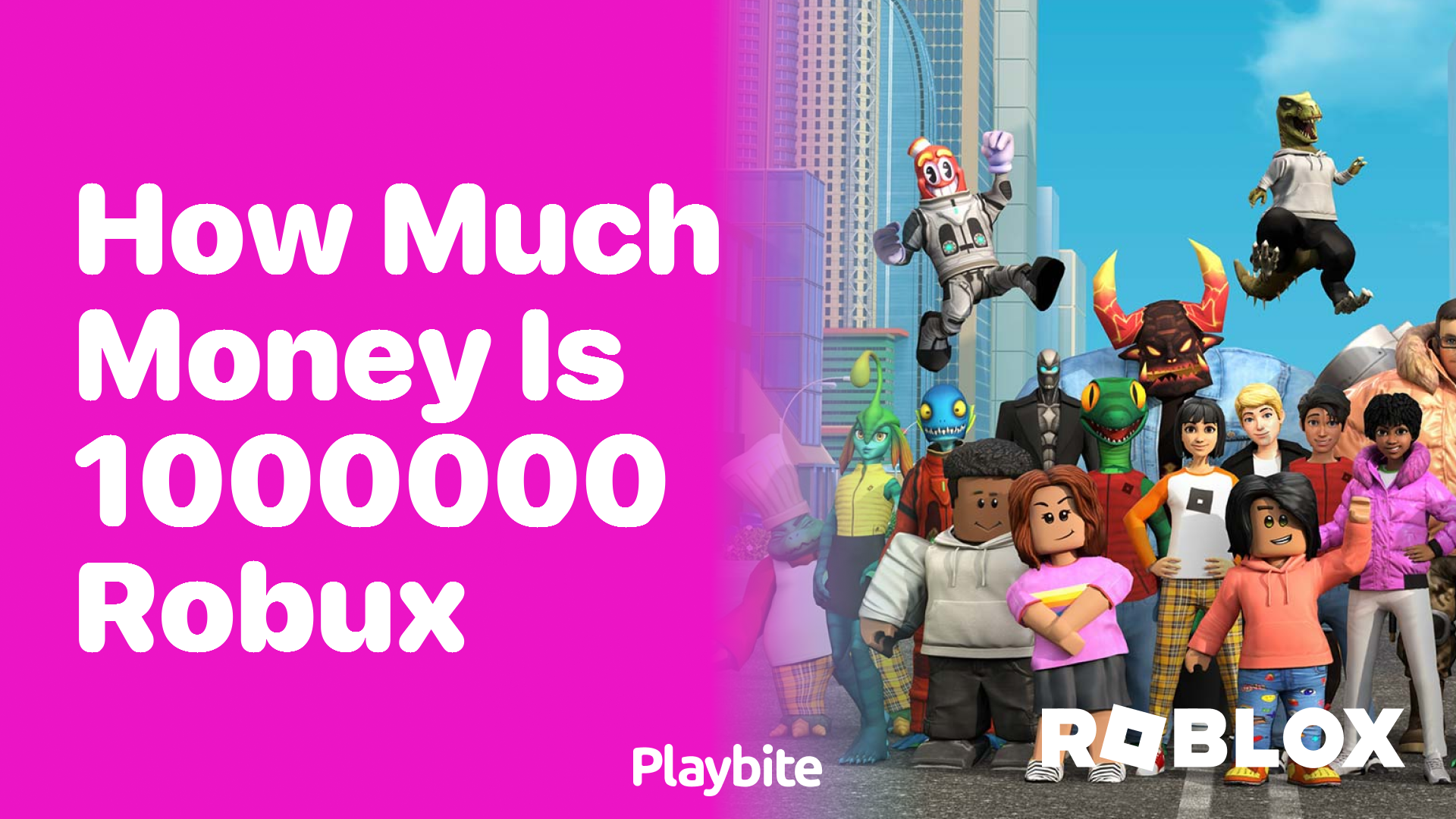 How Much Money is 1,000,000 Robux?