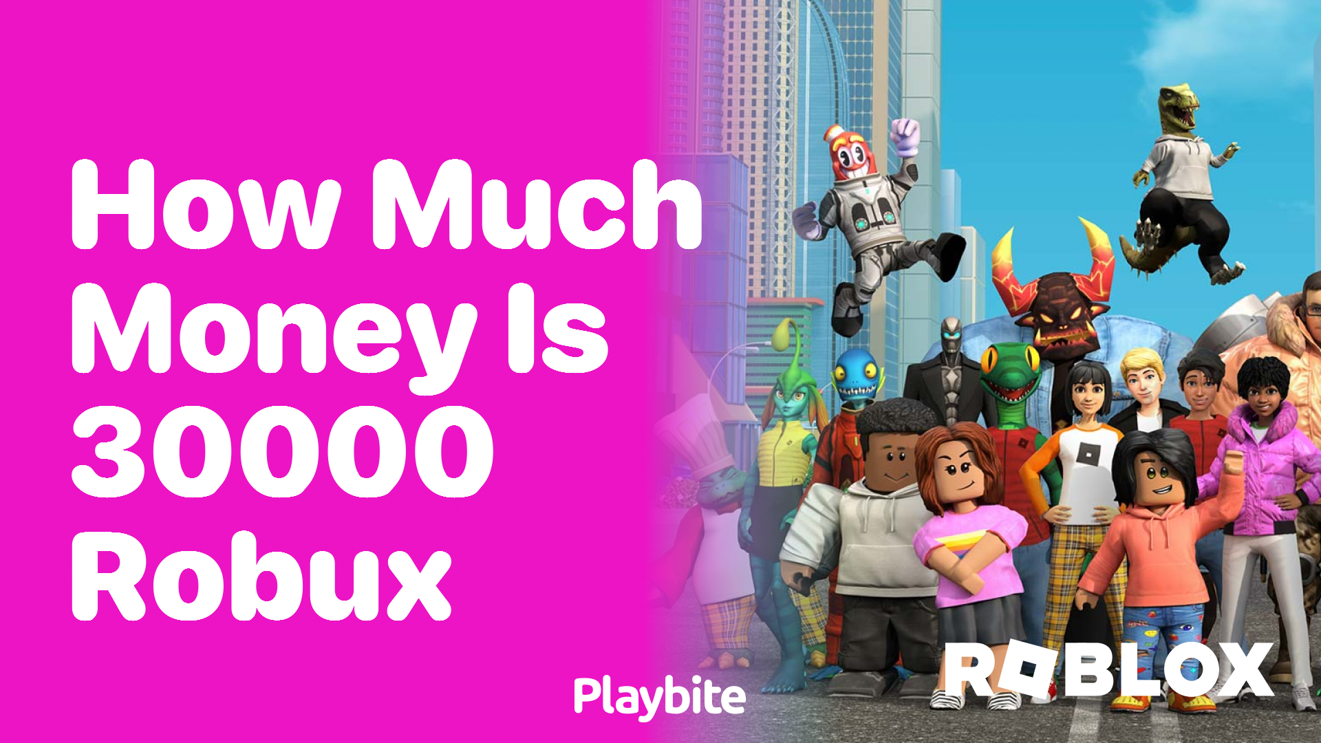 How Much Money is 30,000 Robux?