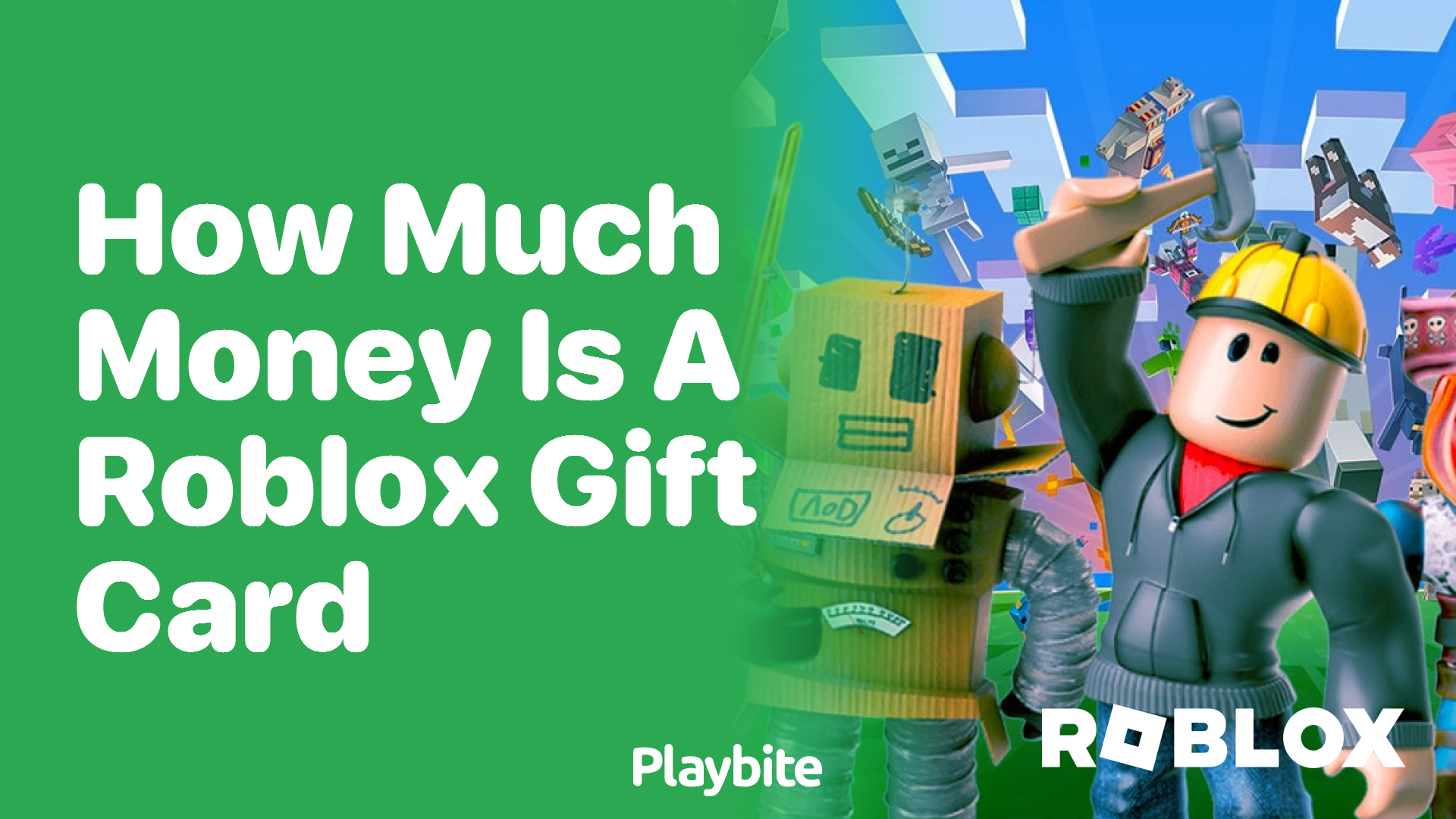 How Much Money is a Roblox Gift Card?