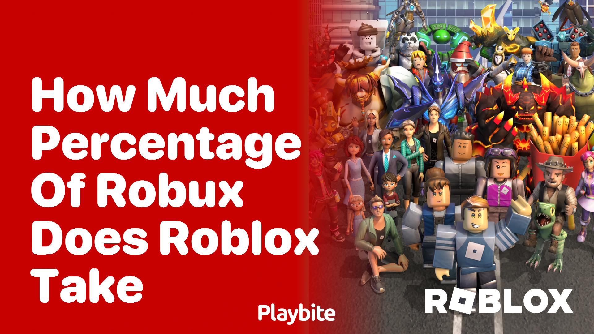 How Much Percentage of Robux Does Roblox Take?