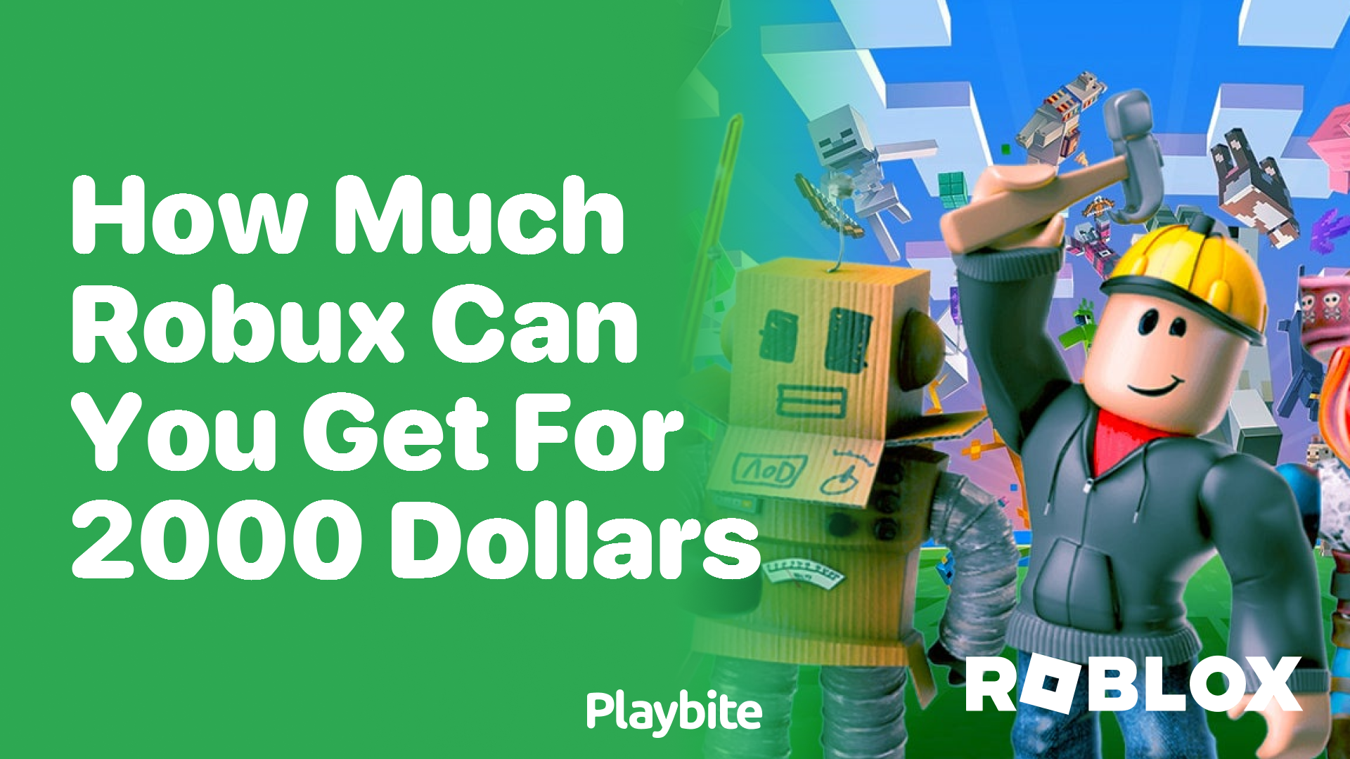 How Much Robux Can You Get for $2000? - Playbite