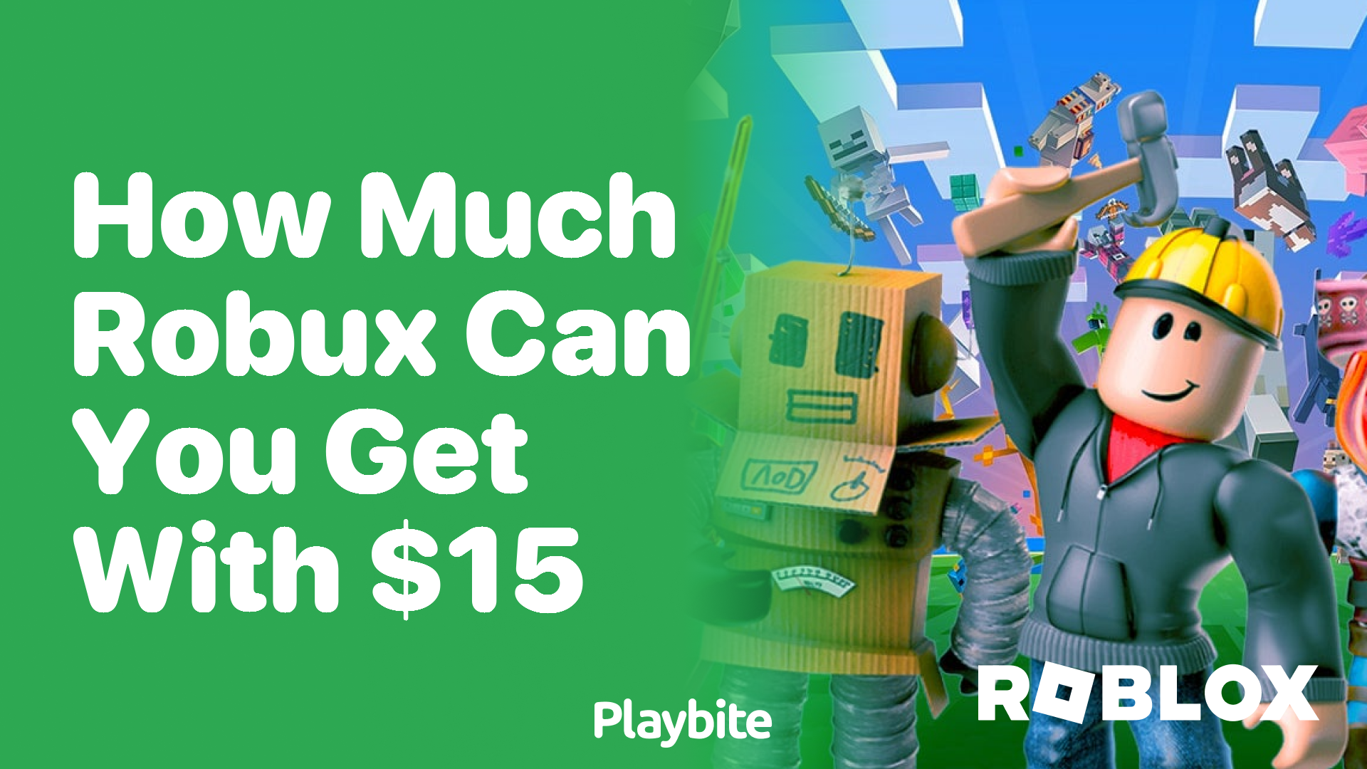 How Much Robux Can You Get With $15?