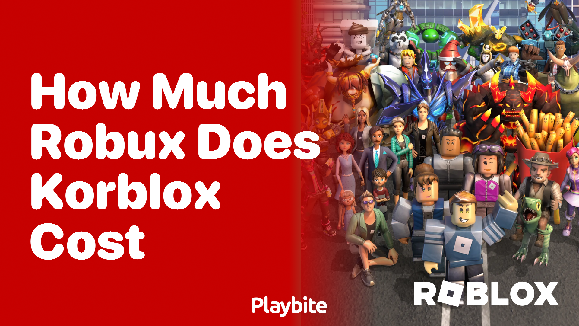 How Much Robux Does Korblox Cost?