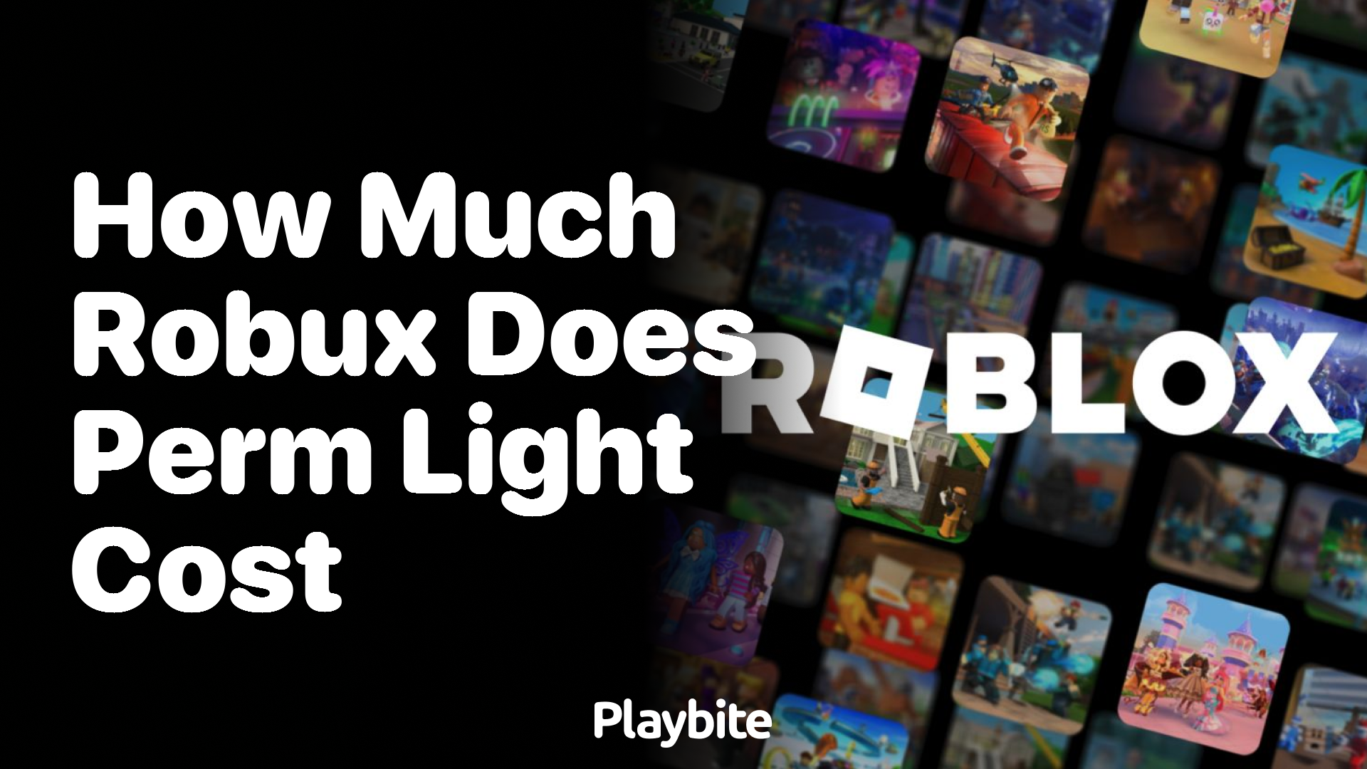 How Much Does Perm Light Cost in Robux?