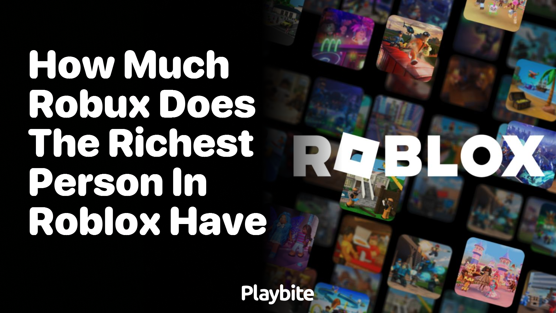 How Much Robux Does the Richest Person in Roblox Have?