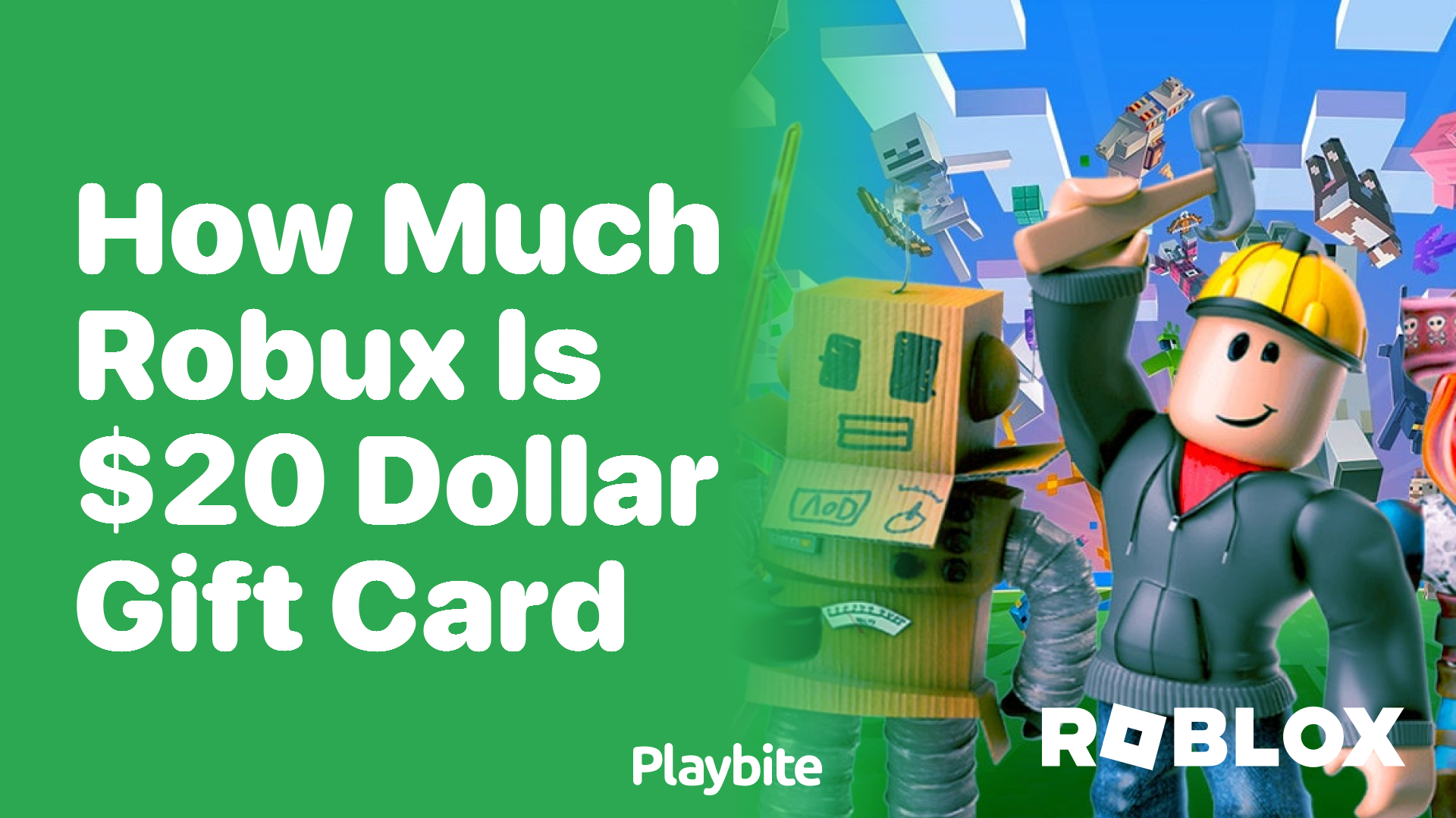 How Much Robux Do You Get with a $20 Gift Card?