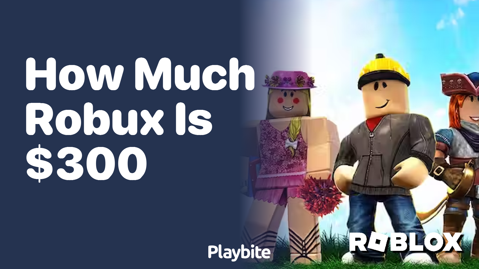 How Much Robux Can You Get With $300?