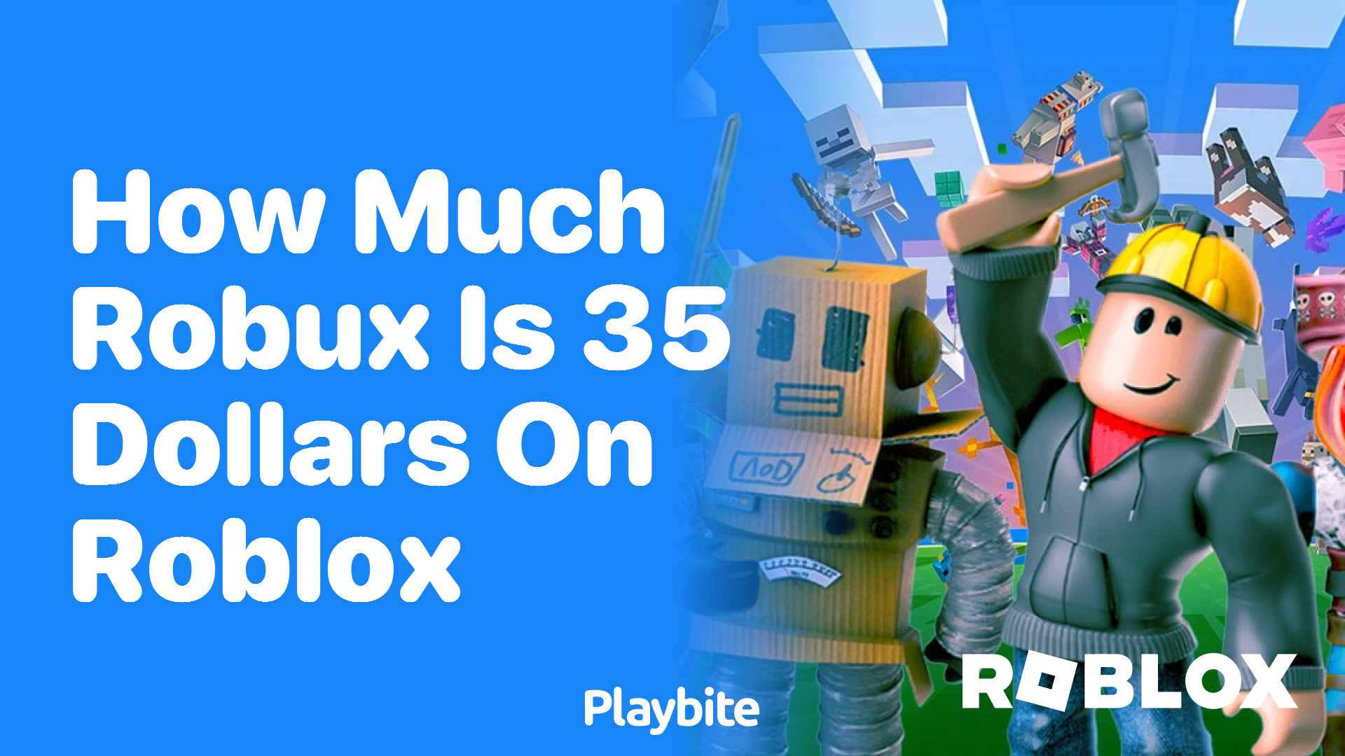 How Much Robux Is 35 Dollars on Roblox?