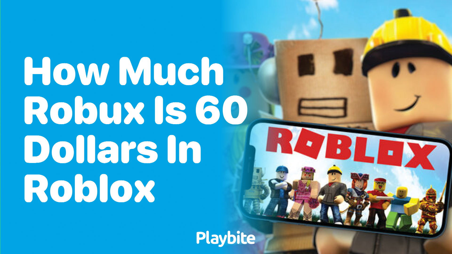 How Much Robux Is $60 in Roblox?