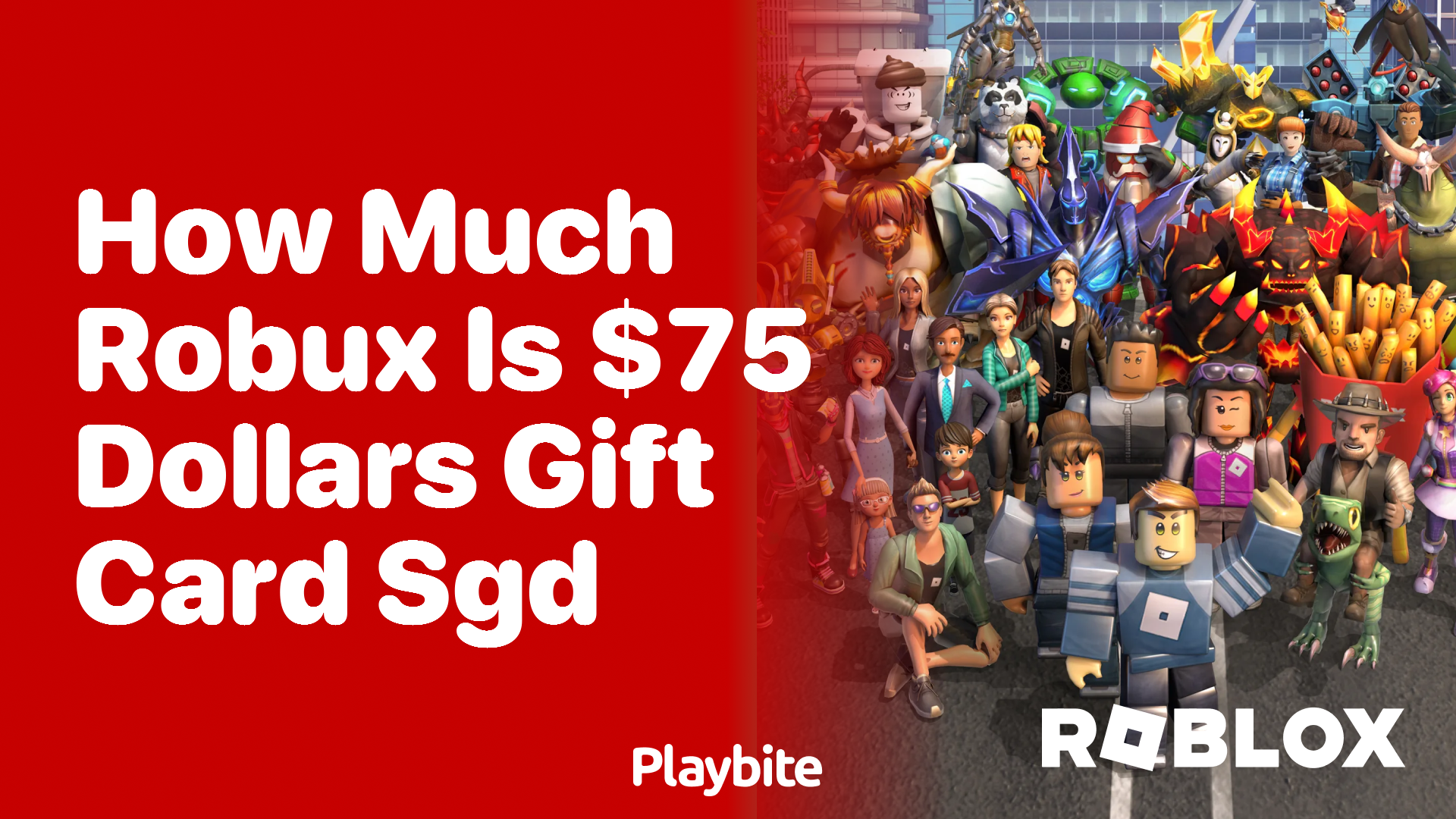 How Much Robux Does a $75 Dollar SGD Gift Card Get You?