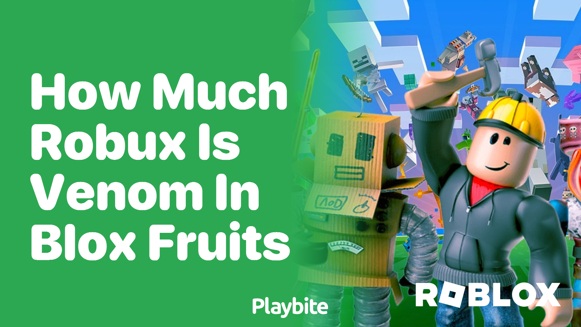 How Much Robux is Venom in Blox Fruits?