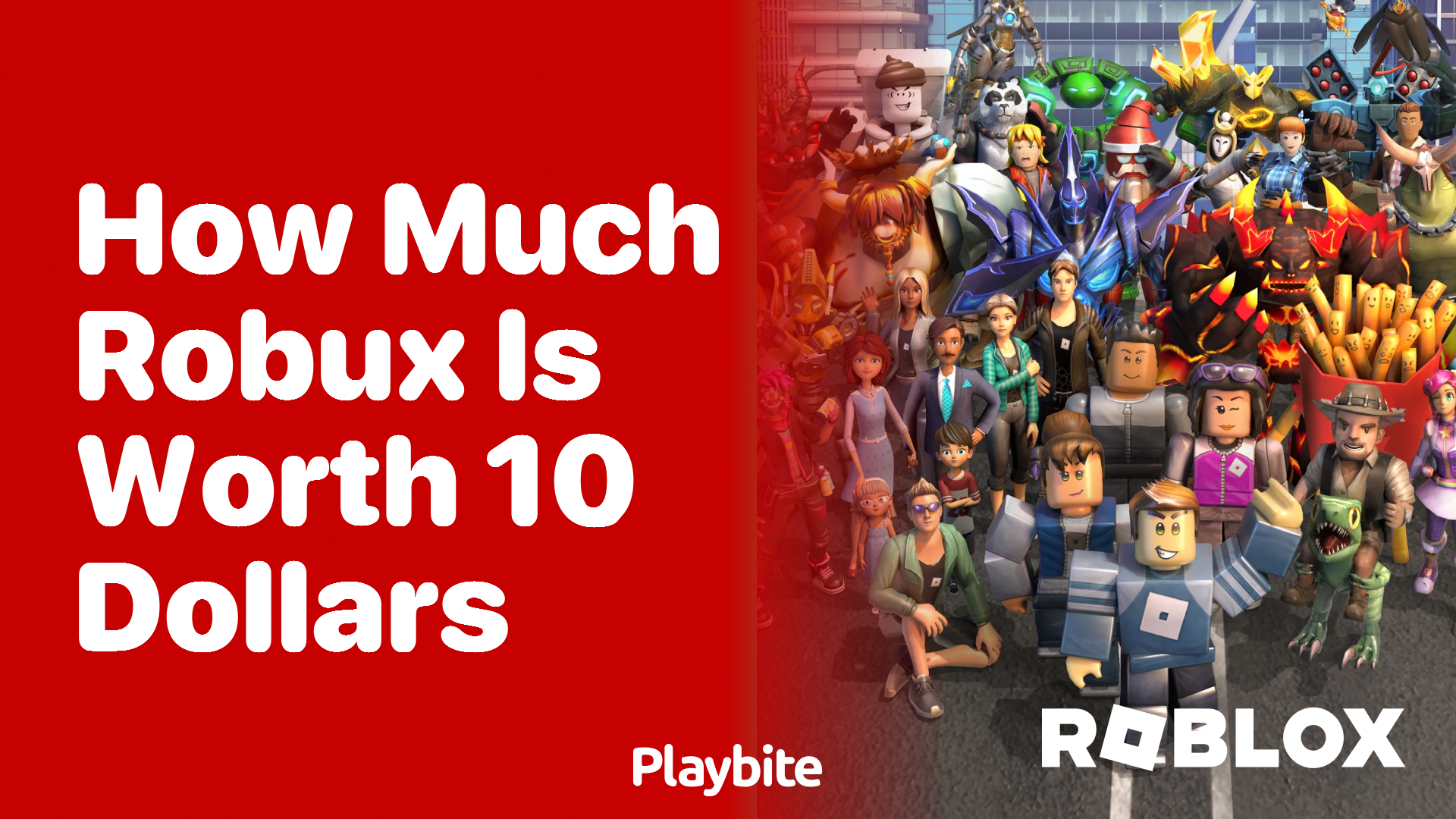 How Much Robux Is Worth 10 Dollars?