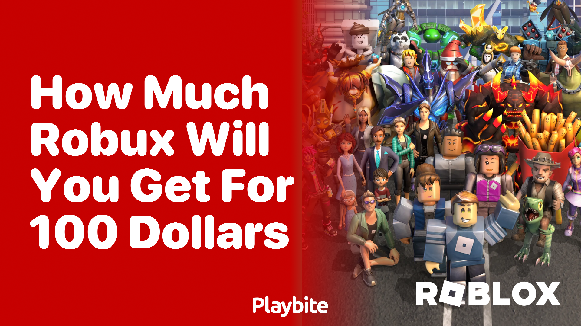 How Much Robux Will You Get for 100 Dollars?