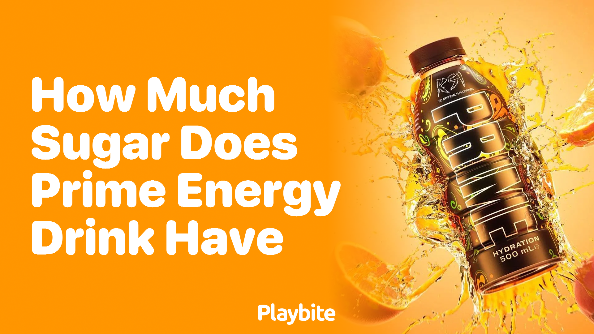 How Much Sugar Does PRIME Energy Drink Contain?