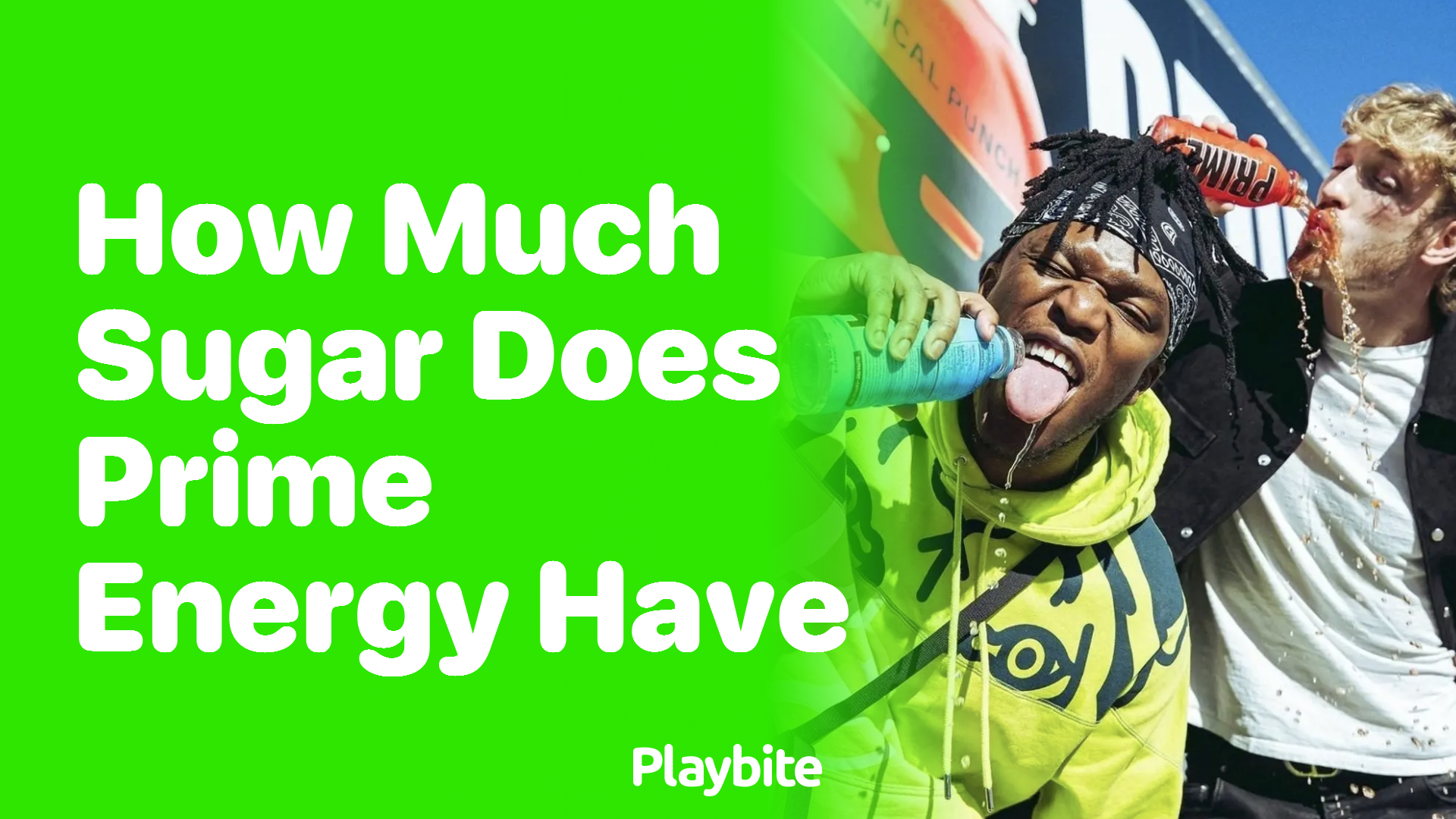 How Much Sugar Does Prime Energy Have?