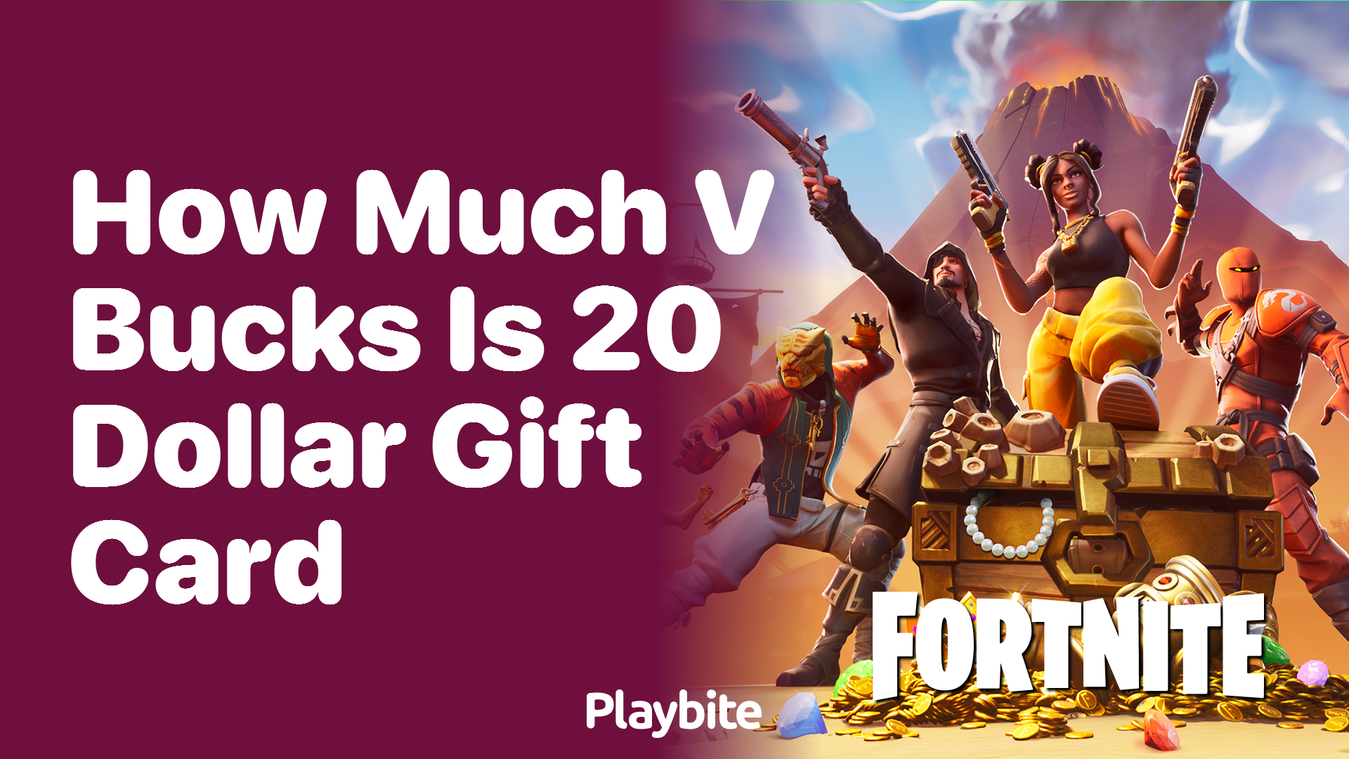 How Much V-Bucks Does a $20 Gift Card Get You in Fortnite?