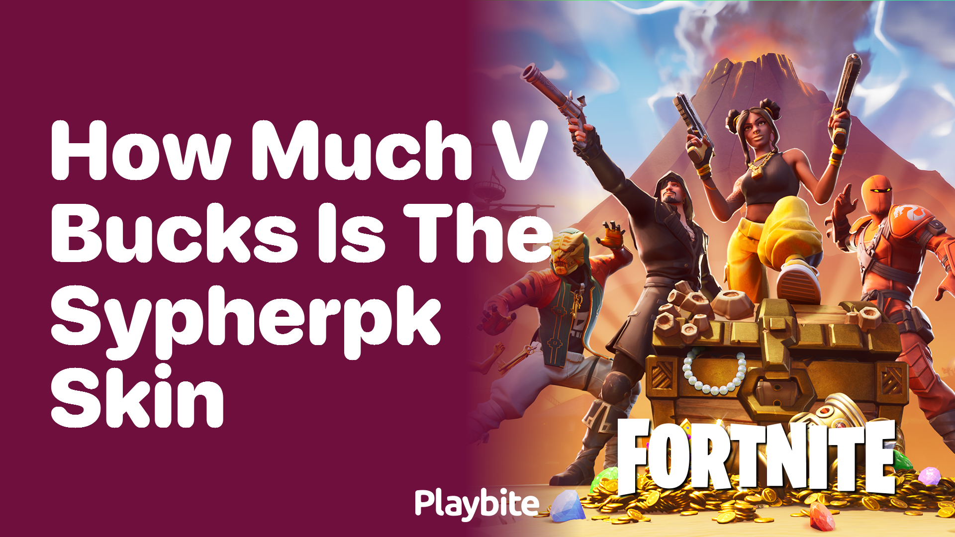 How Much V-Bucks Is the SypherPK Skin in Fortnite? - Playbite