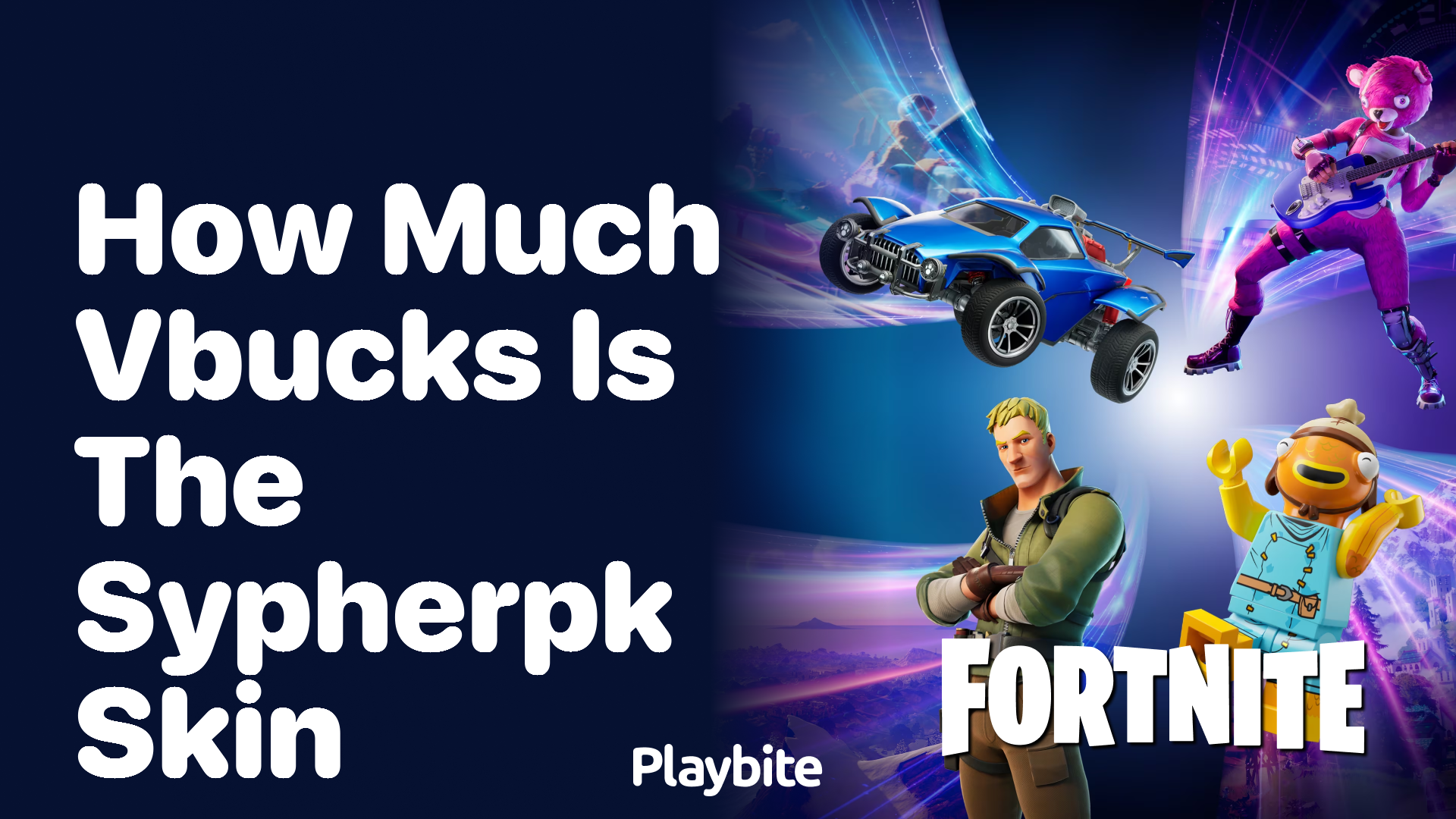 How Much V-Bucks Is the SypherPK Skin in Fortnite? - Playbite