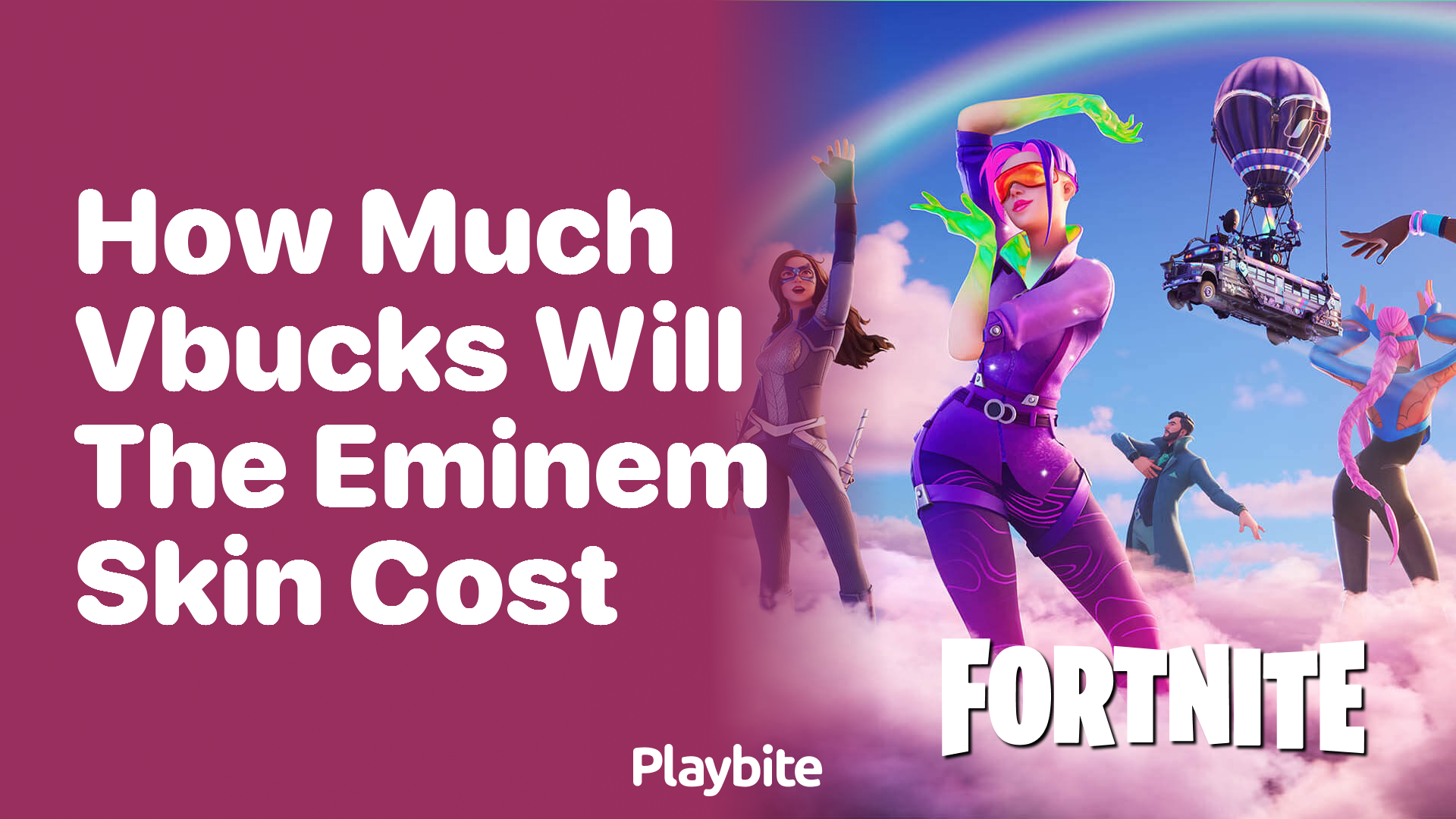 How Much V-Bucks Will the Eminem Skin Cost in Fortnite?