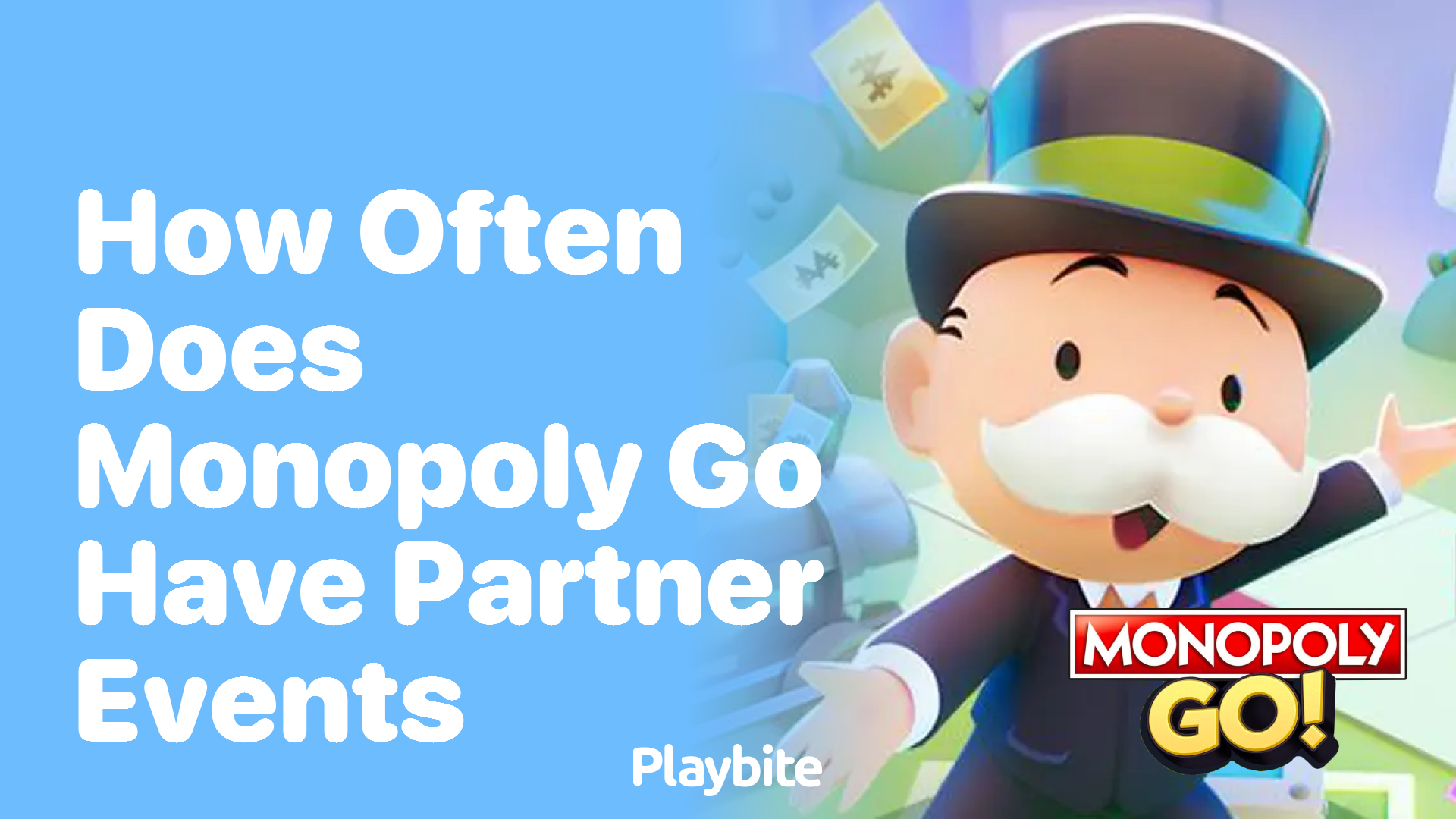 How often does Monopoly Go have partner events?