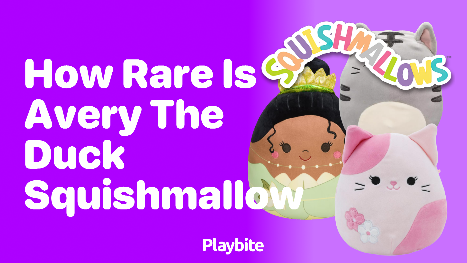 How Rare is Avery the Duck Squishmallow?