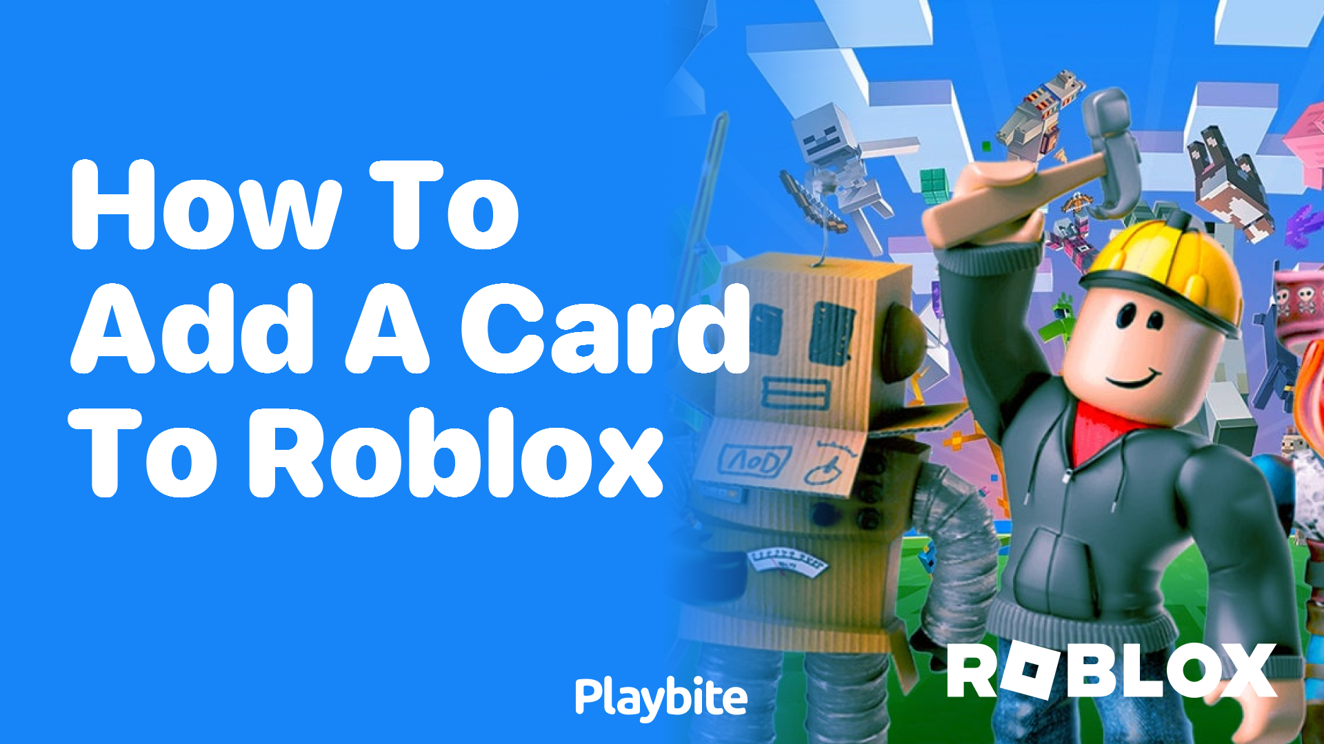 How to Add a Card to Roblox for Purchasing Robux