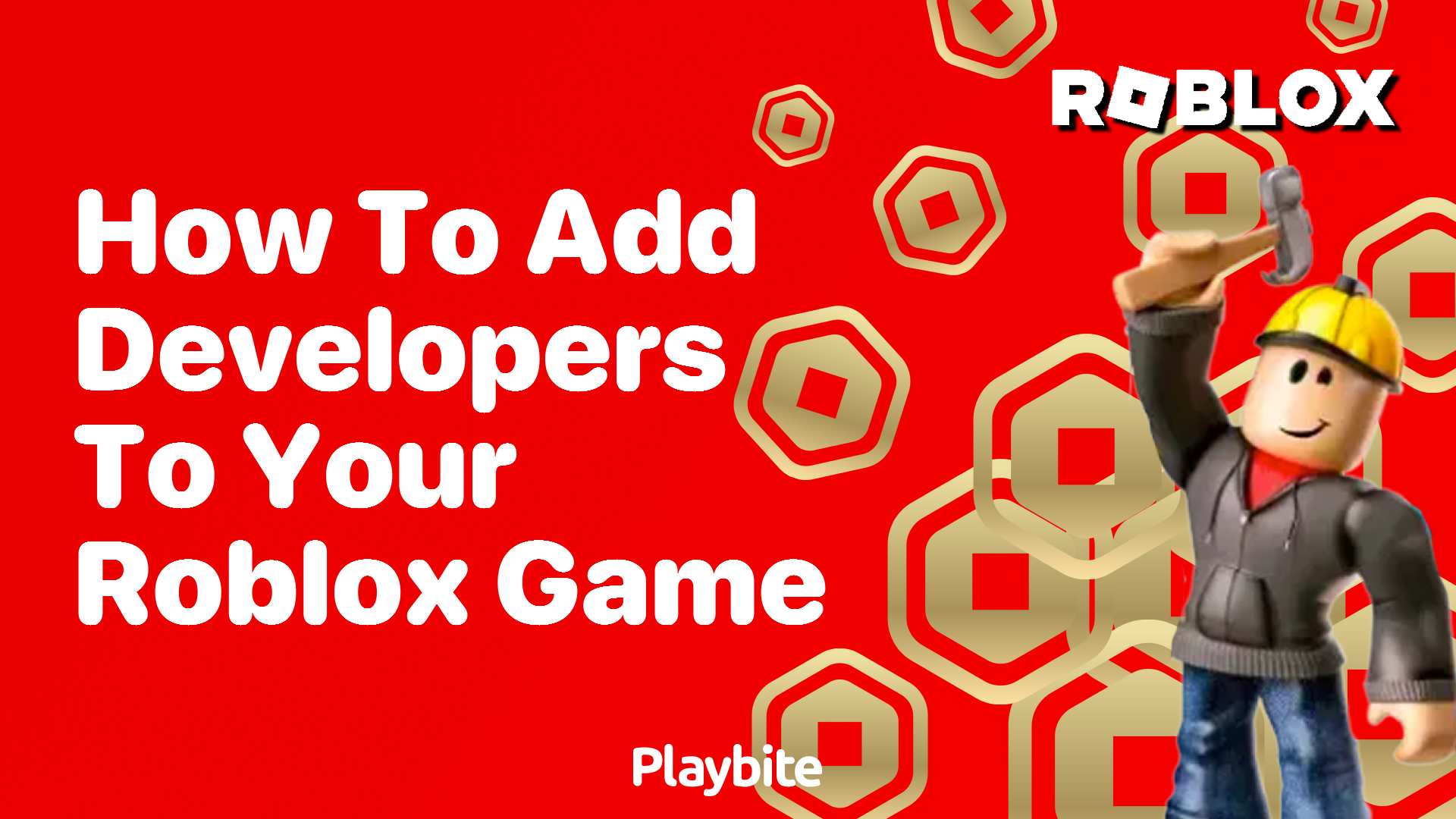 How to Add Developers to Your Roblox Game - Playbite