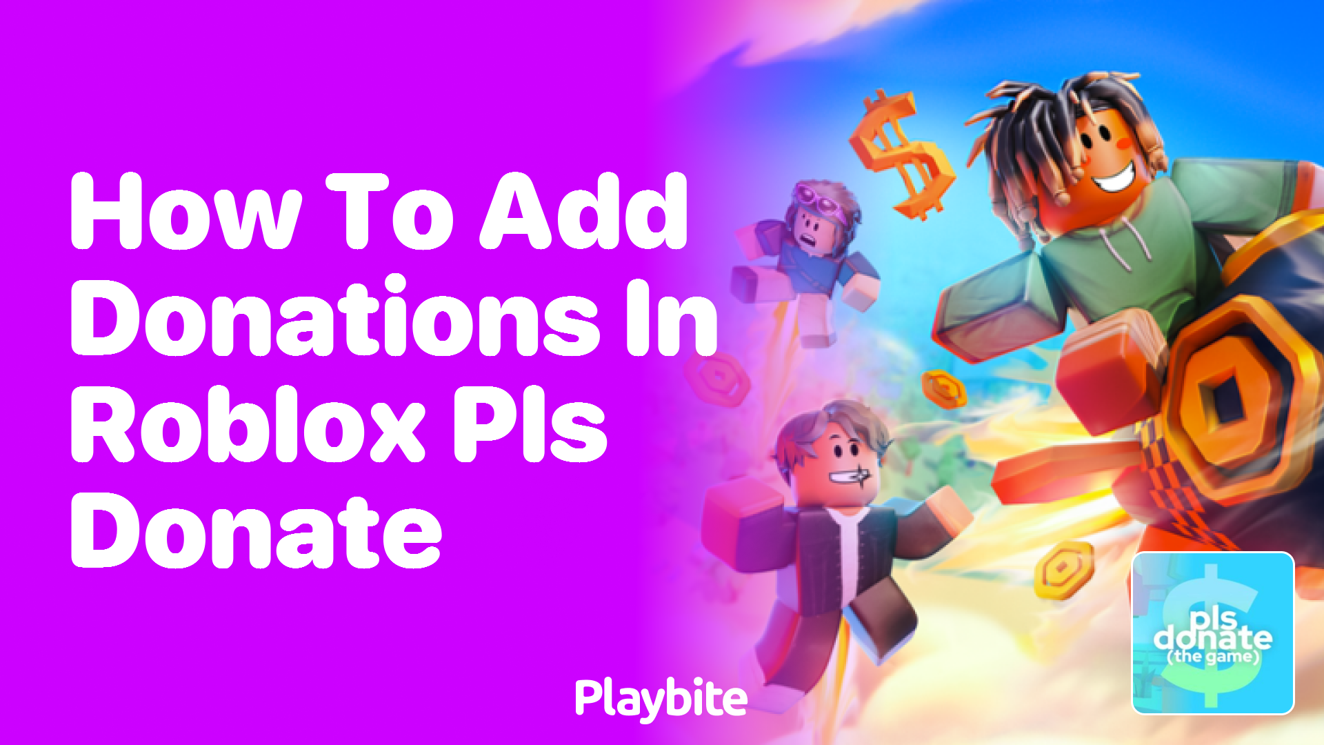 How to Add Donations in PLS DONATE on Roblox