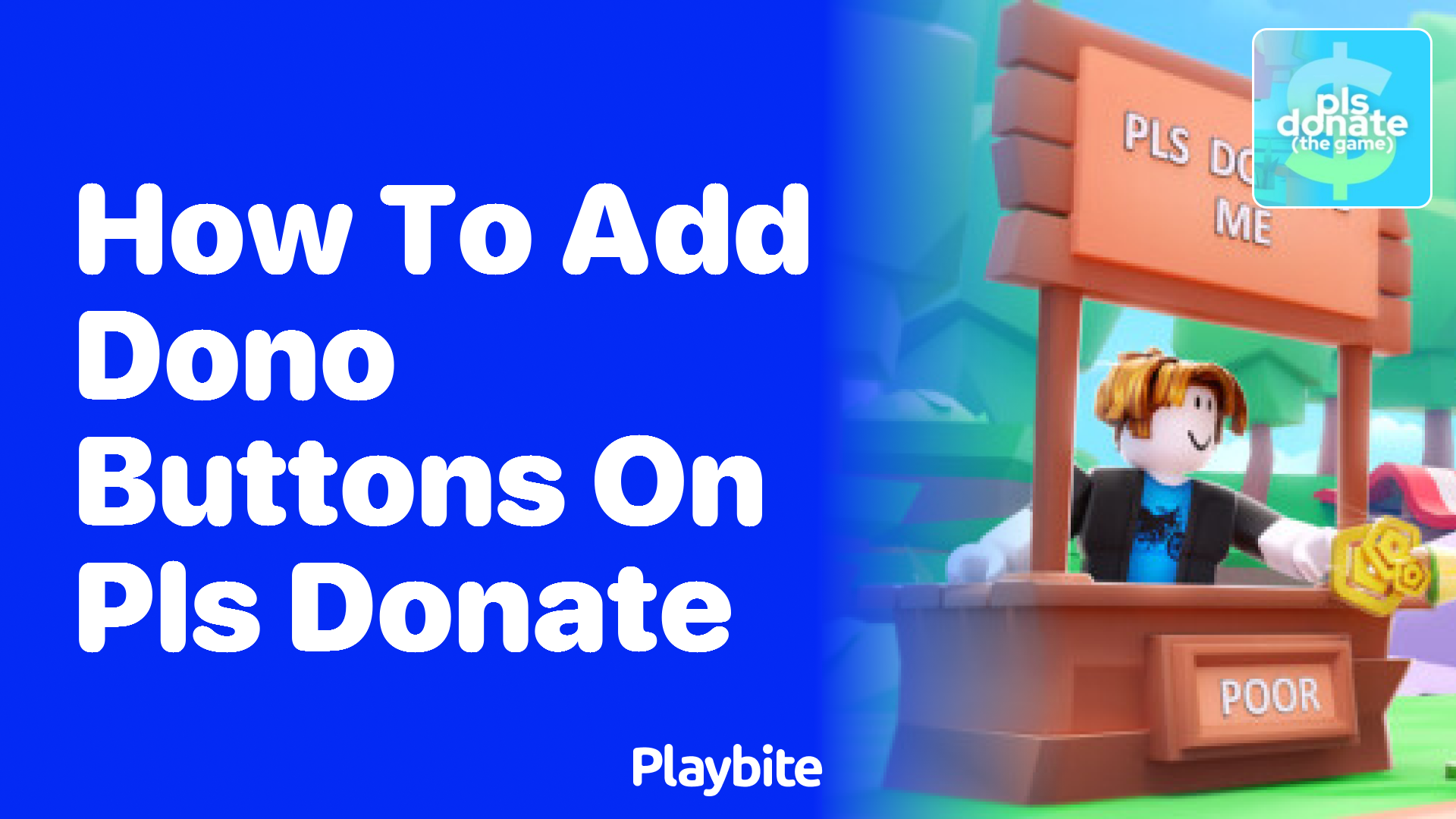 How to Add Dono Buttons on PLS DONATE