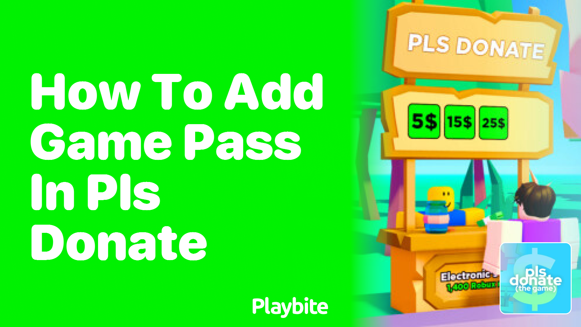 How to Add Game Pass in PLS DONATE