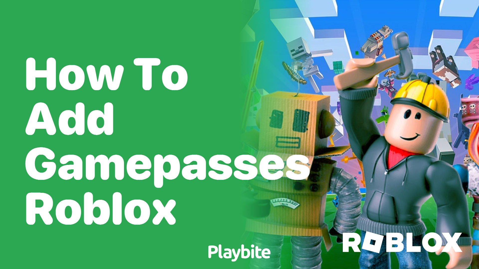 How to Add Gamepasses in Roblox