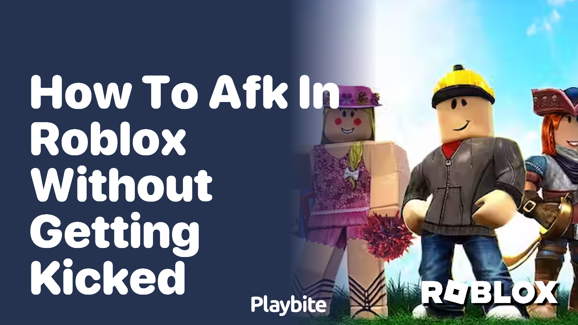 How to AFK in Roblox Without Getting Kicked Out - Playbite