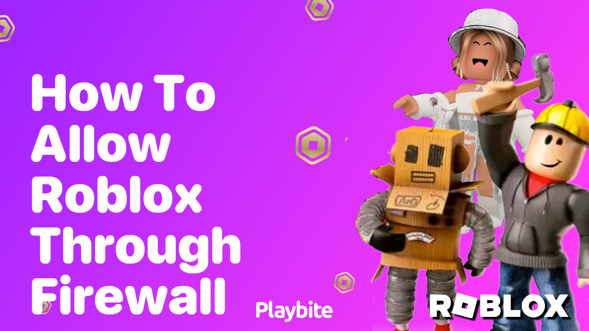 How to Allow Roblox Through Firewall: Quick and Easy Steps