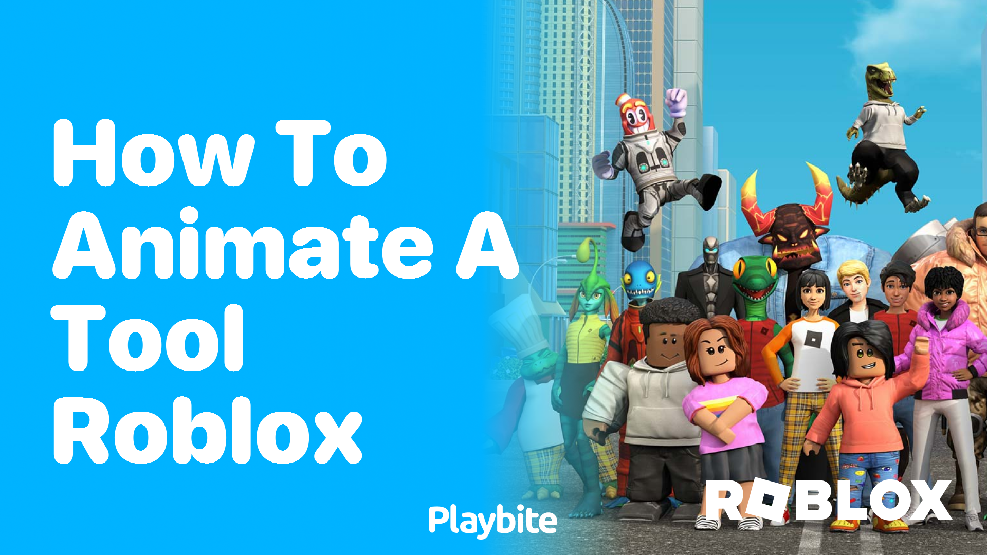 How to Animate a Tool in Roblox