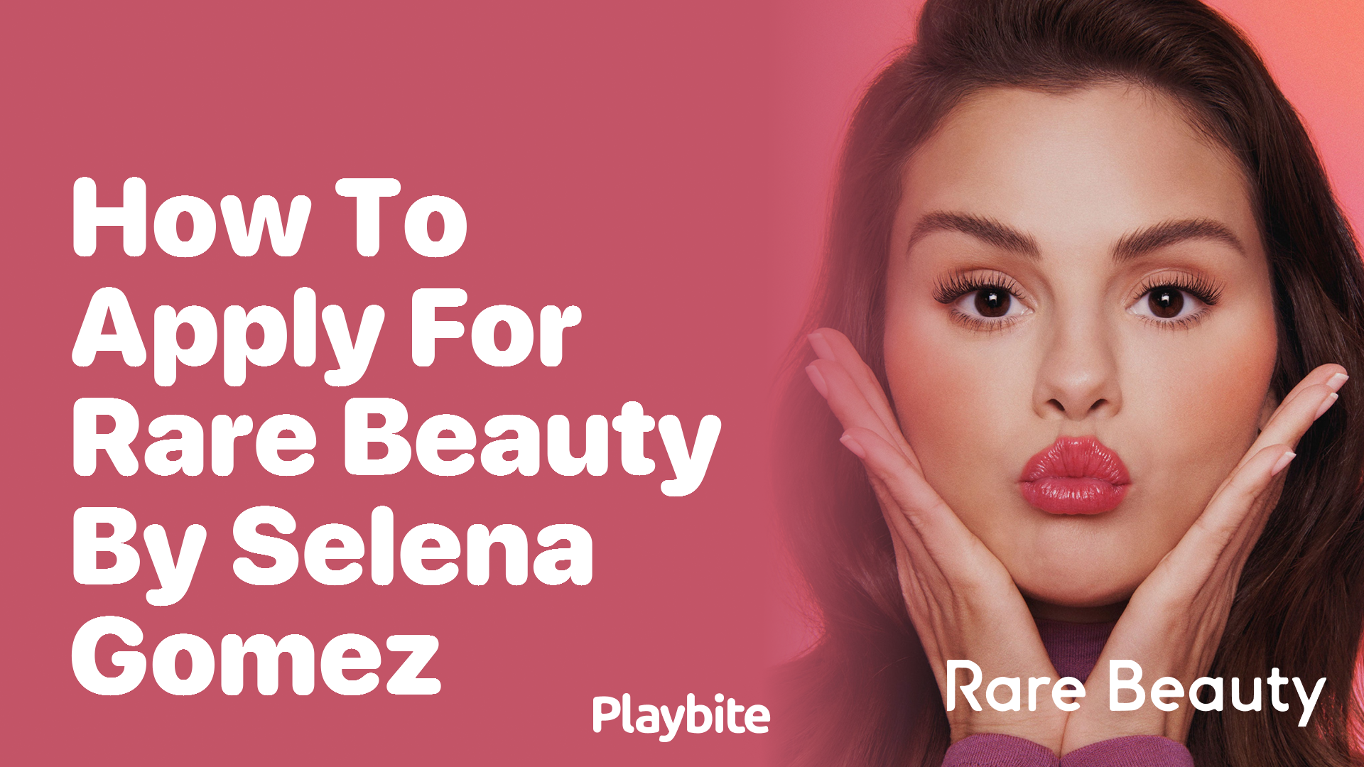 How to Apply for Rare Beauty by Selena Gomez