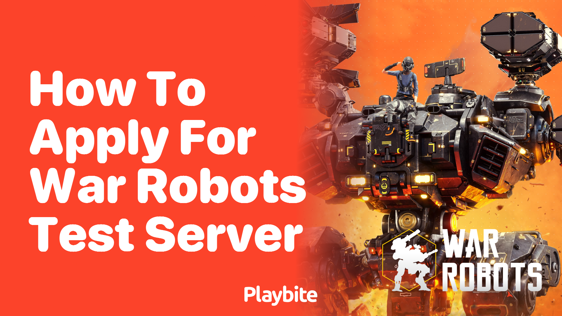 How to Apply for War Robots Test Server