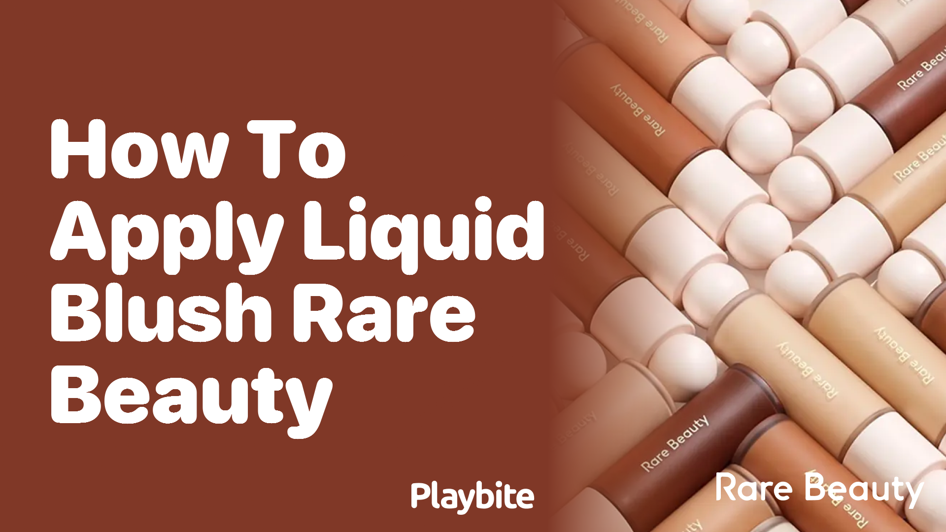 How to Apply Liquid Blush from Rare Beauty