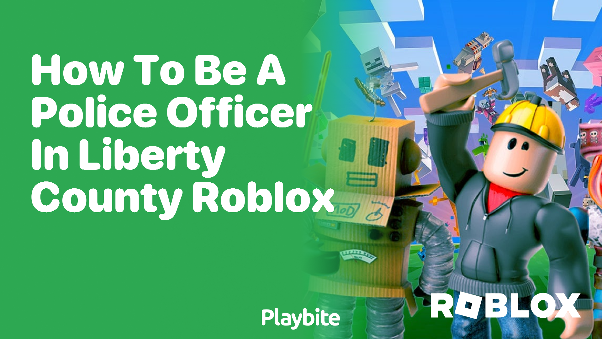 How to Be a Police Officer in Liberty County Roblox - Playbite