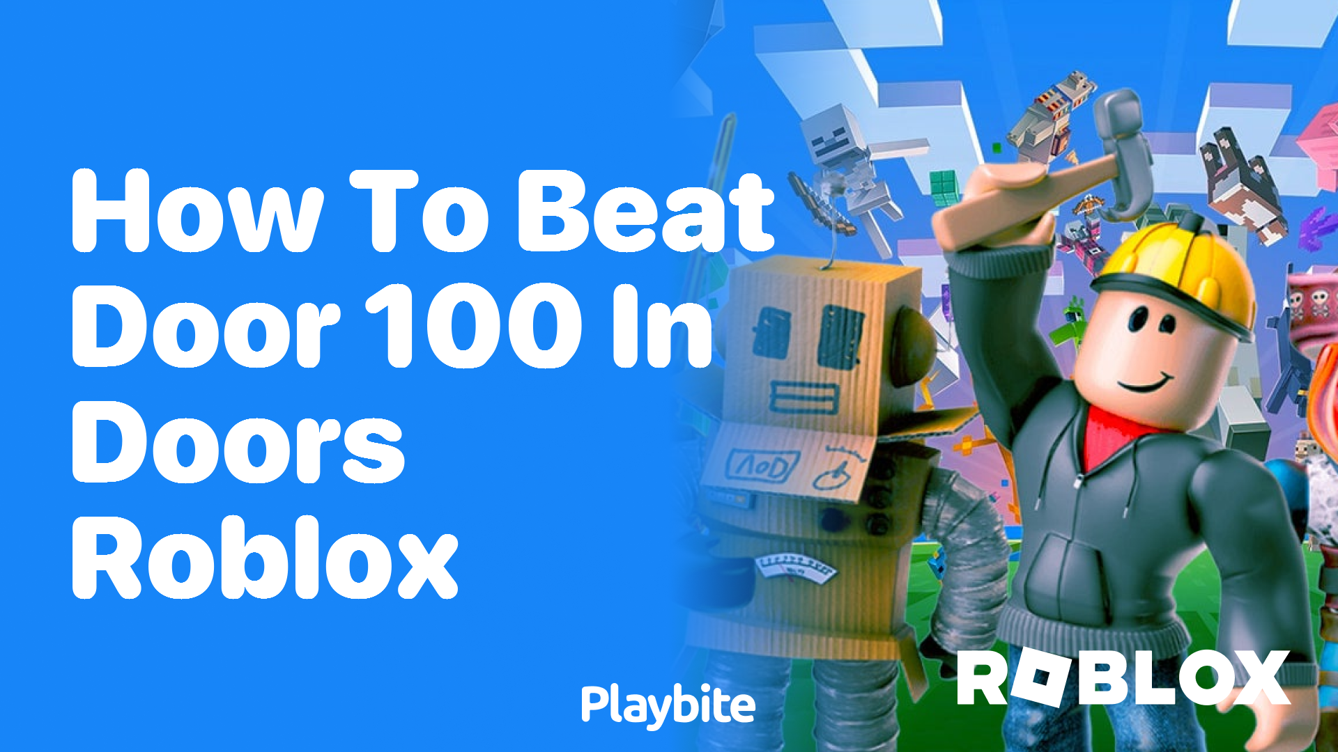 How to Beat Door 100 in Doors Roblox