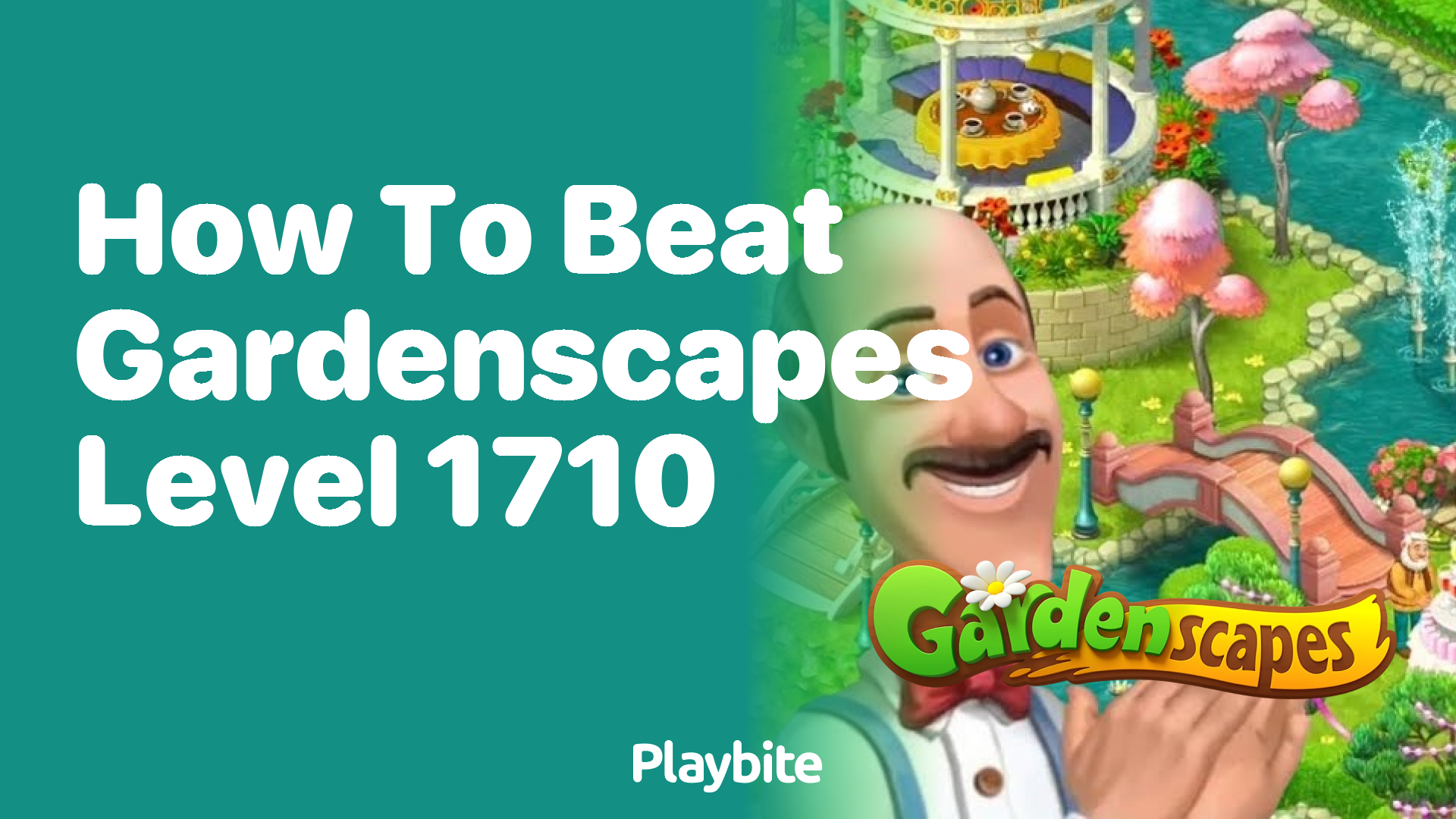 How to Beat Gardenscapes Level 1710